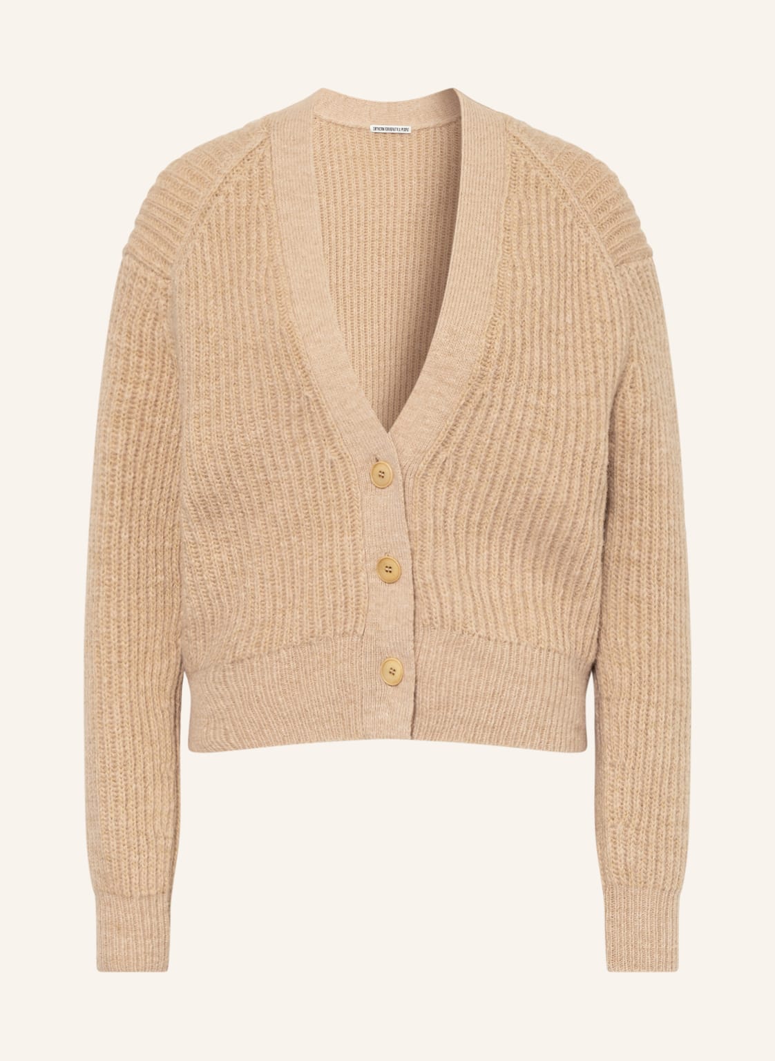 Image of Drykorn Strickjacke Sidaly Mit Alpaka braun