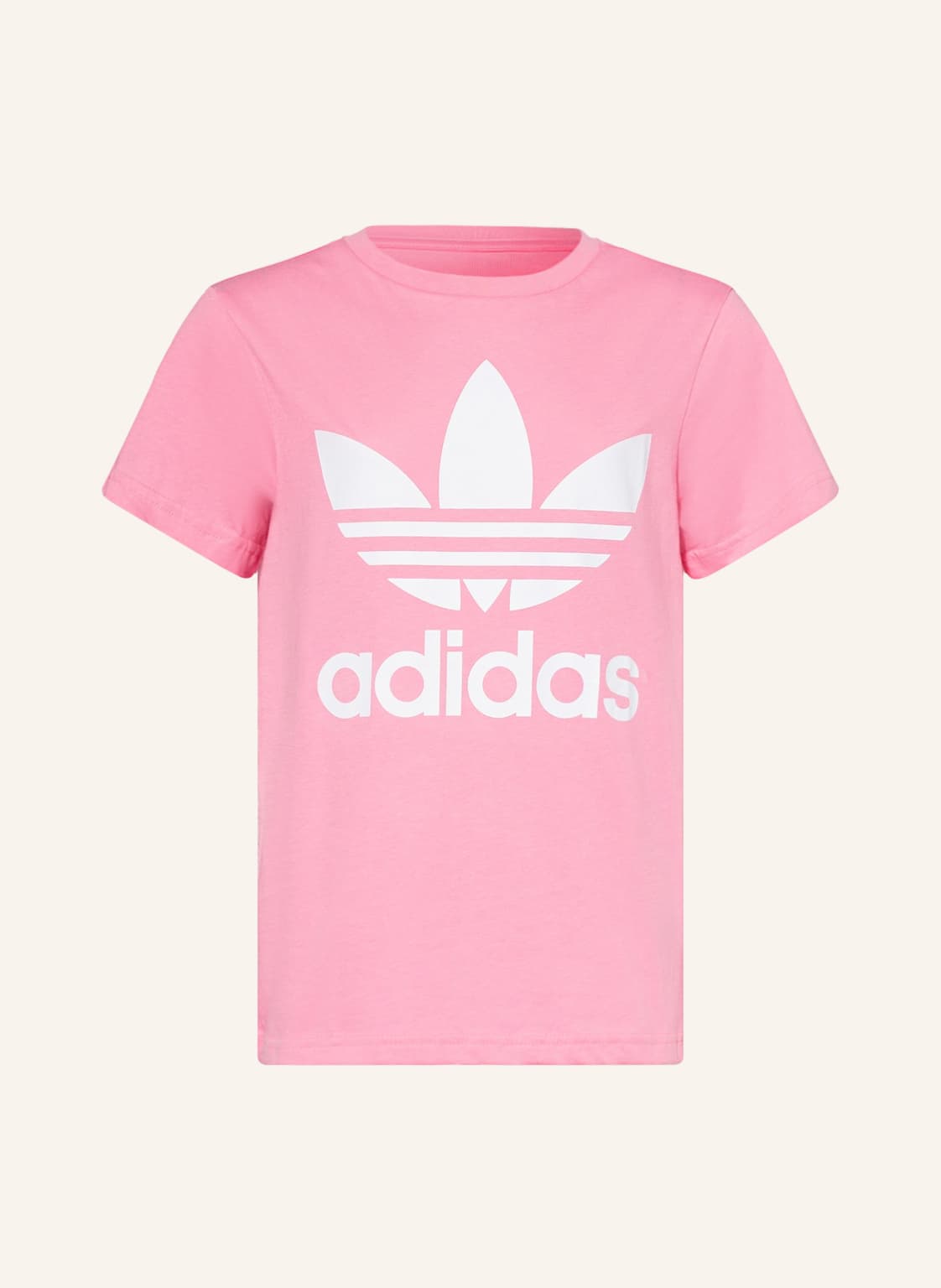 Image of Adidas Originals T-Shirt Trefoil pink