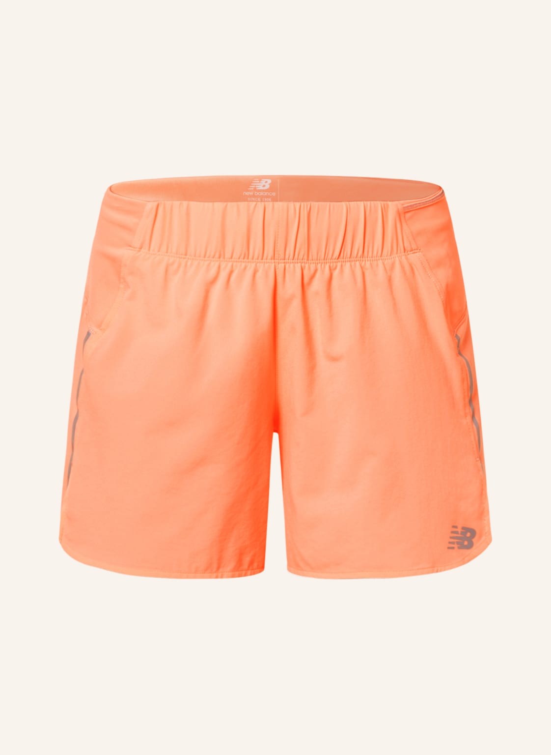 Image of New Balance 2-In-1-Laufshorts Impact Run orange