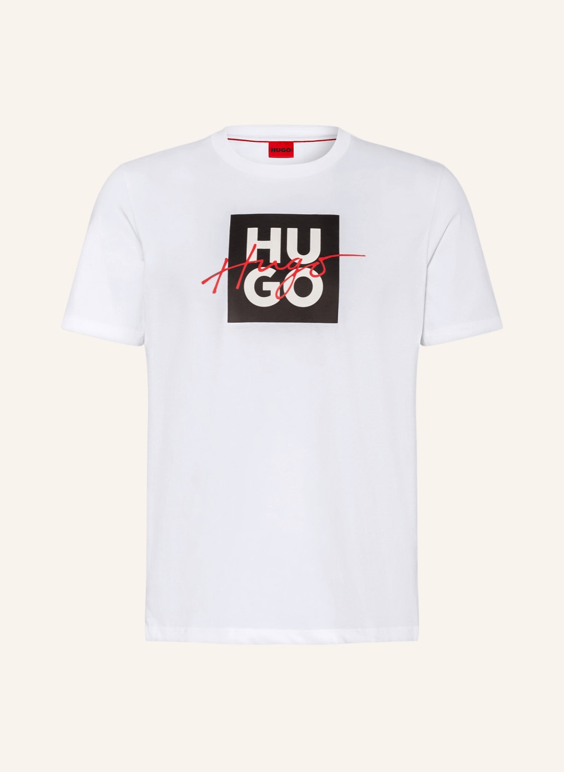 Image of Hugo T-Shirt Dalpaca weiss