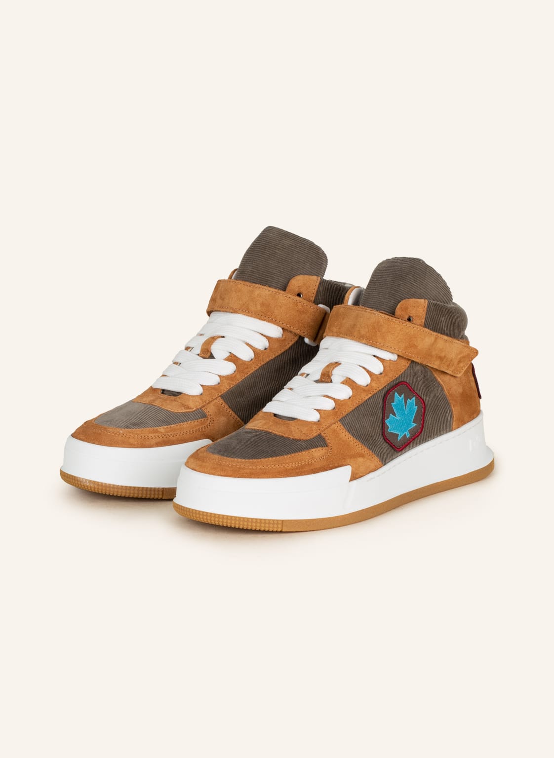 Image of dsquared2 Hightop-Sneaker braun