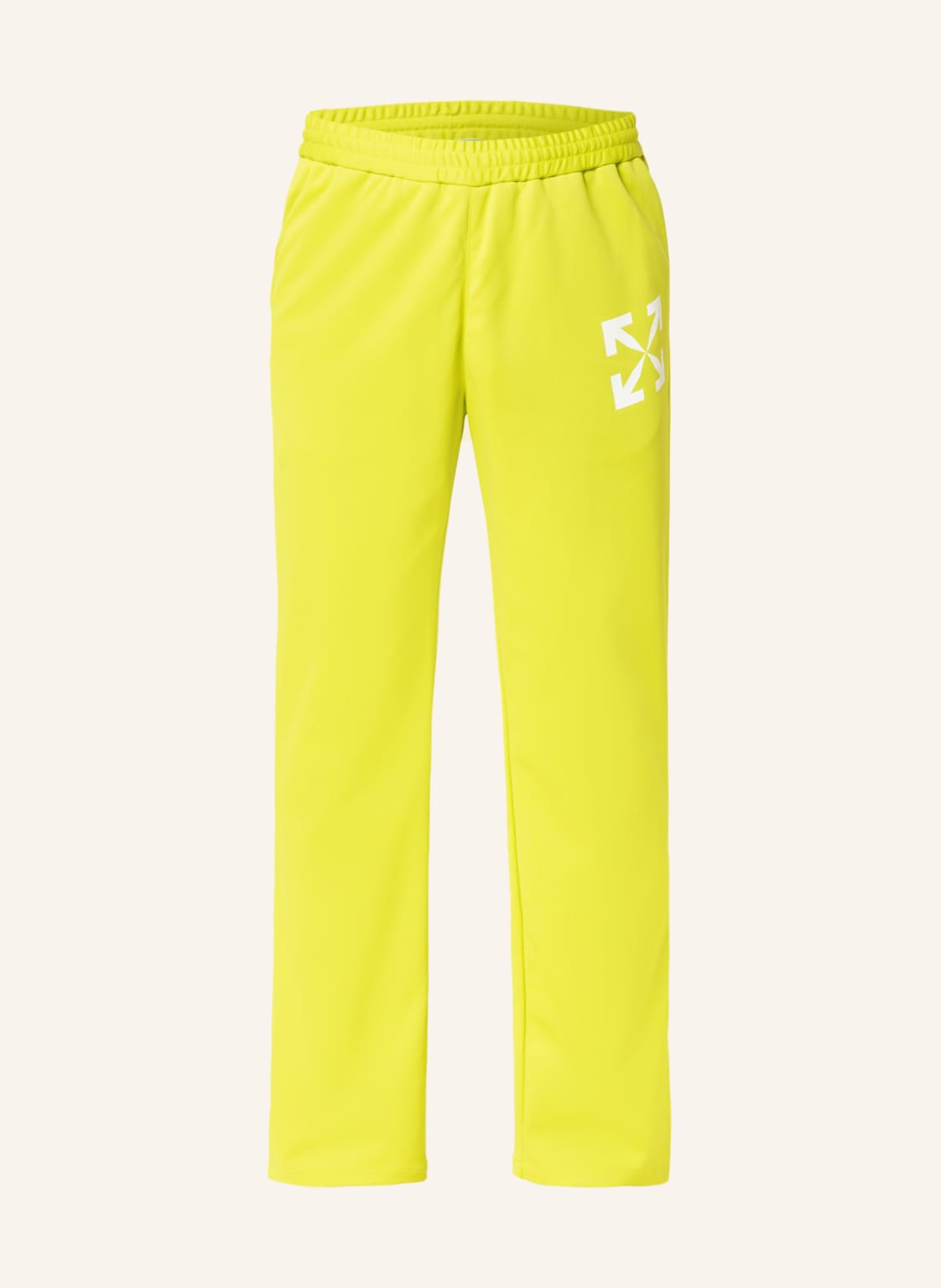Image of Off-White Hose Im Jogging-Stil gruen