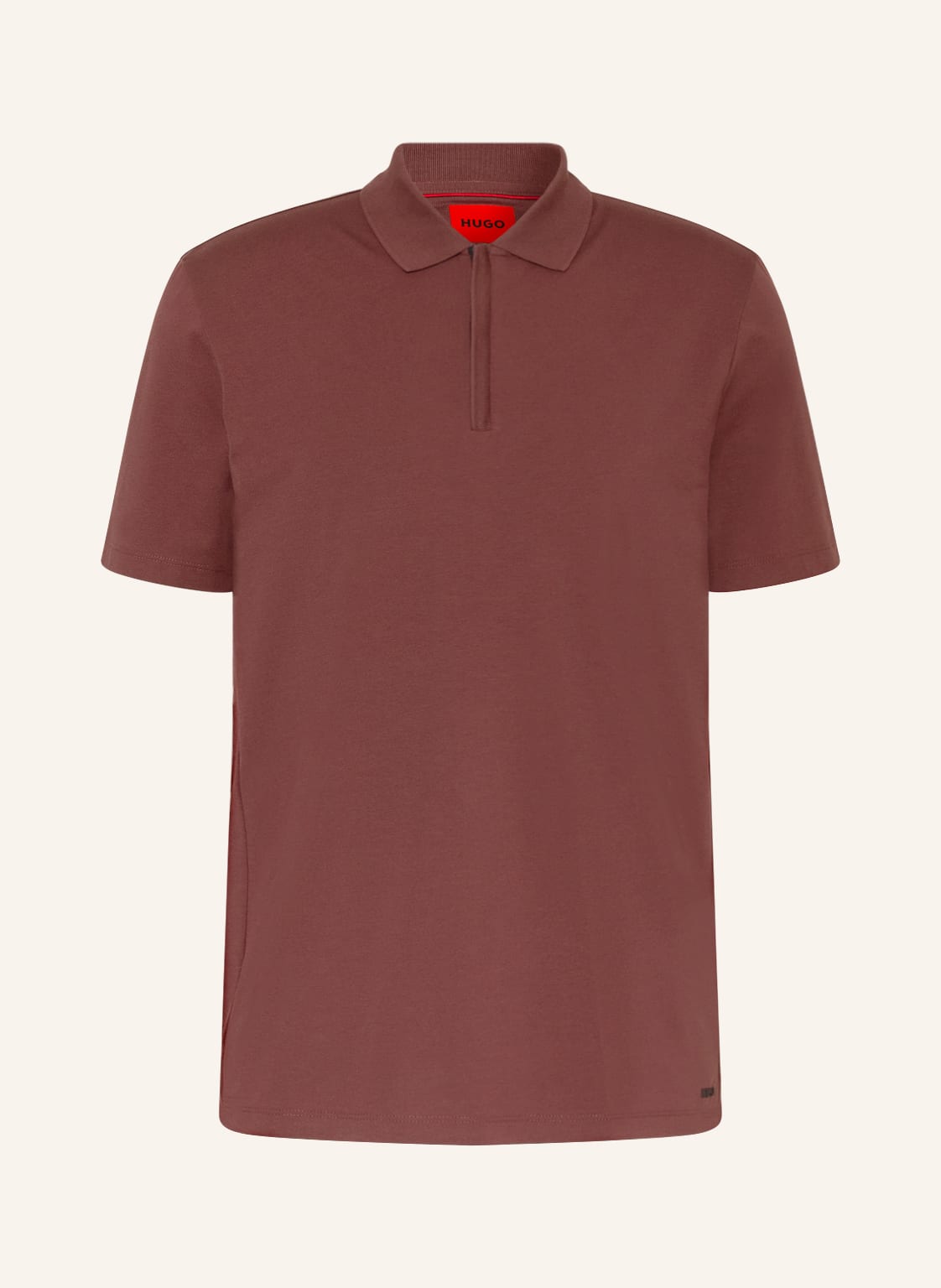 Image of Hugo Jersey-Poloshirt braun
