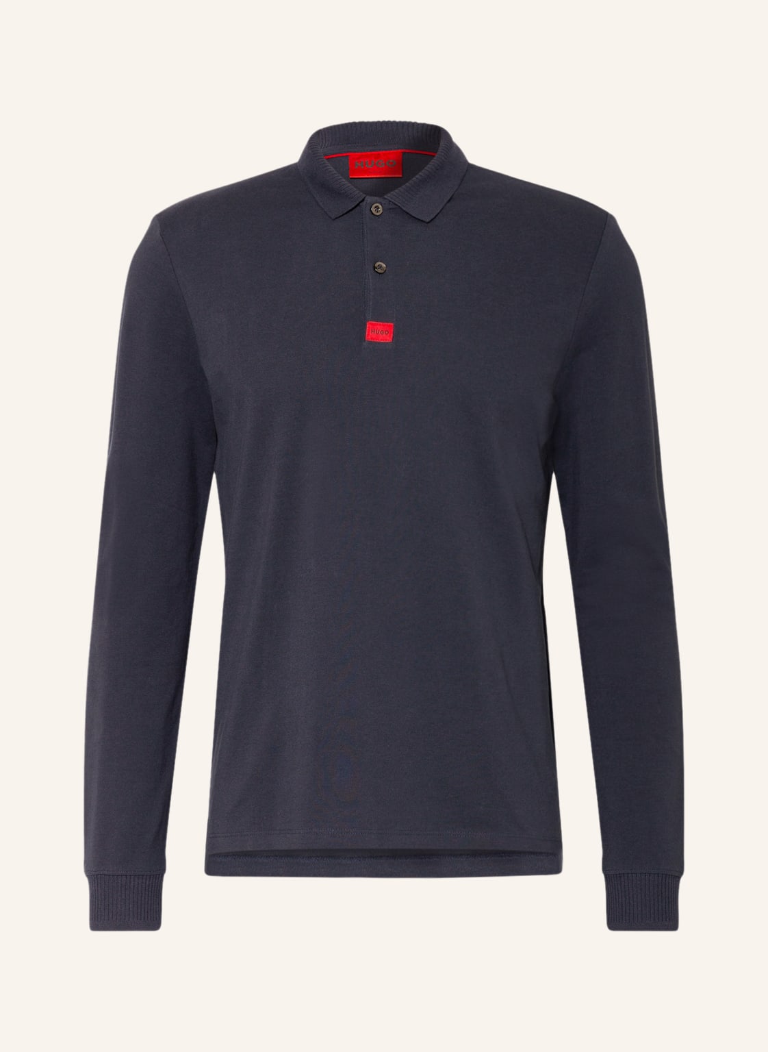 Image of Hugo Piqué-Poloshirt Deresolo blau