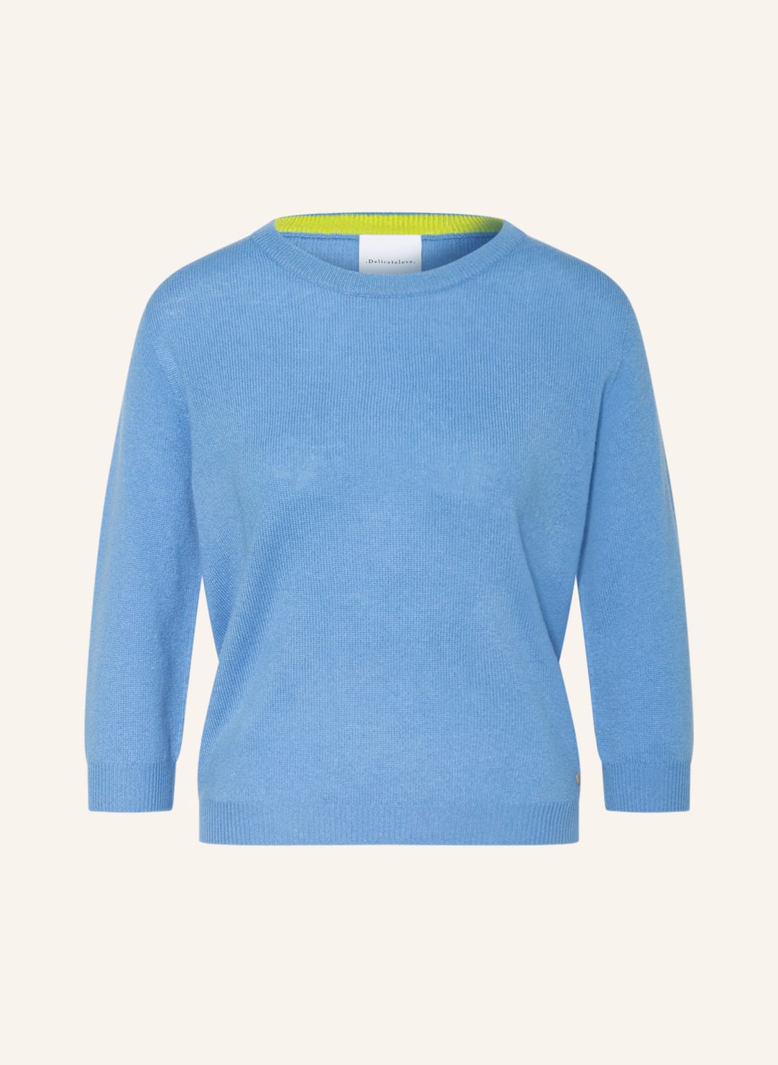 Image of Delicatelove Cashmere-Pullover Sunny blau