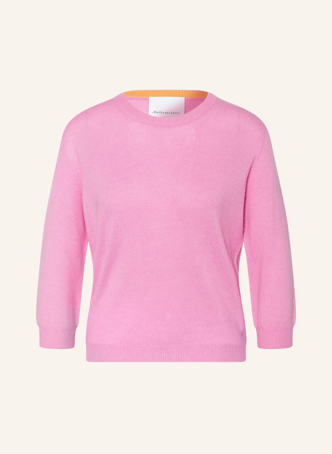 Image of Delicatelove Cashmere-Pullover Sunny rosa