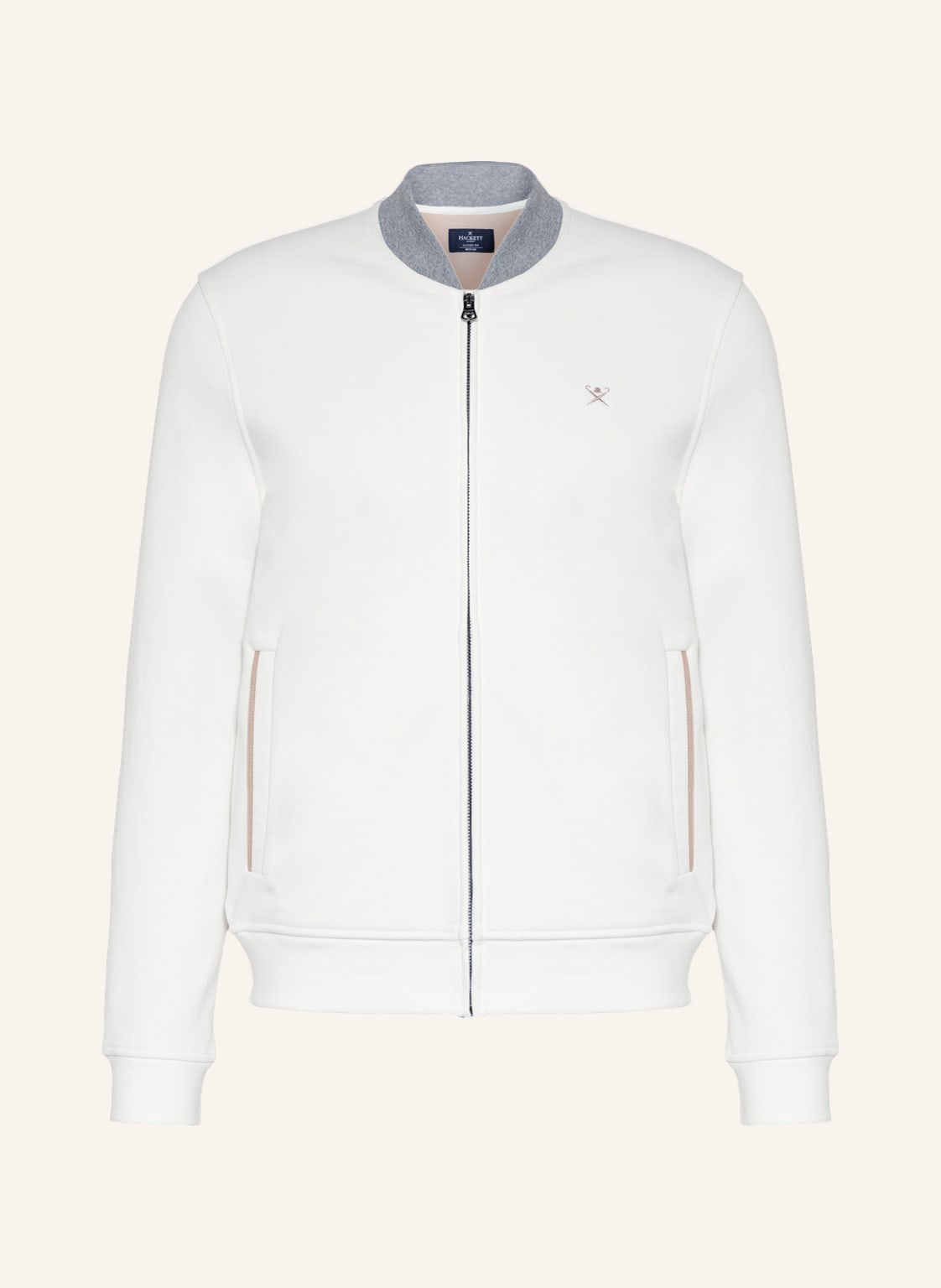 Image of Hackett London Sweatjacke weiss