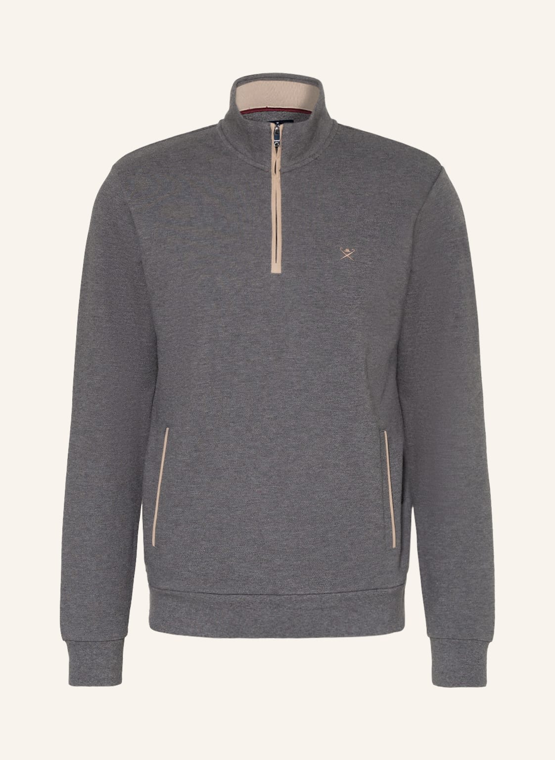 Image of Hackett London Piqué-Troyer schwarz