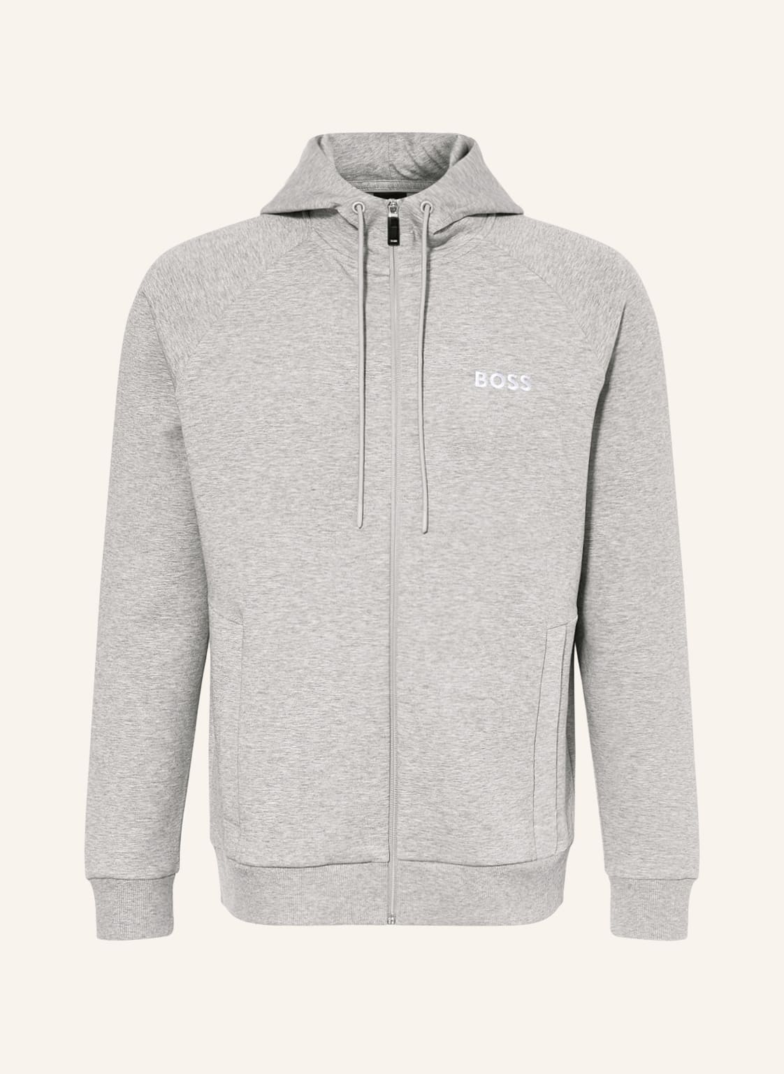 Image of Boss Sweatjacke Saggy grau