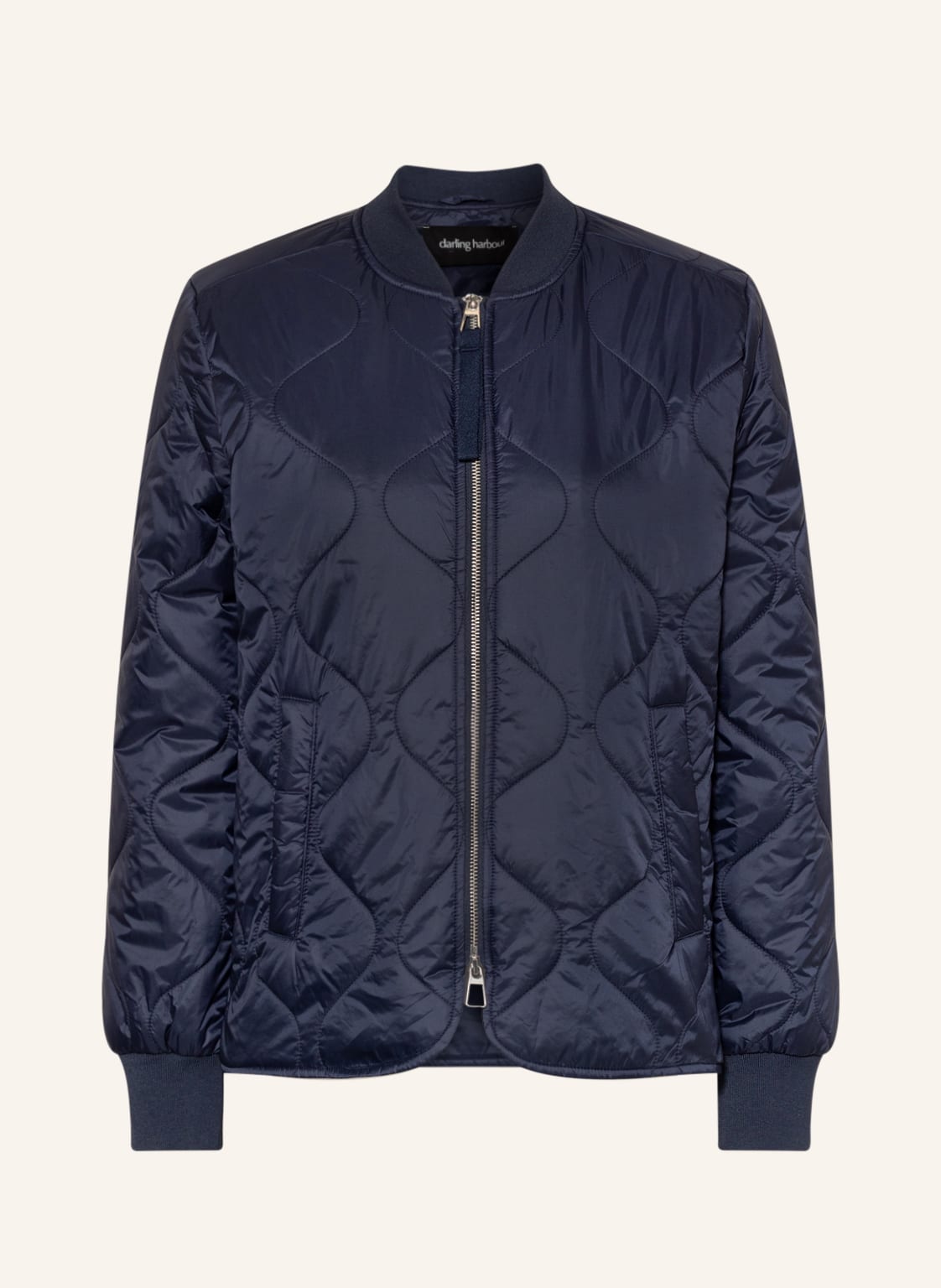 Image of Darling Harbour Steppjacke blau