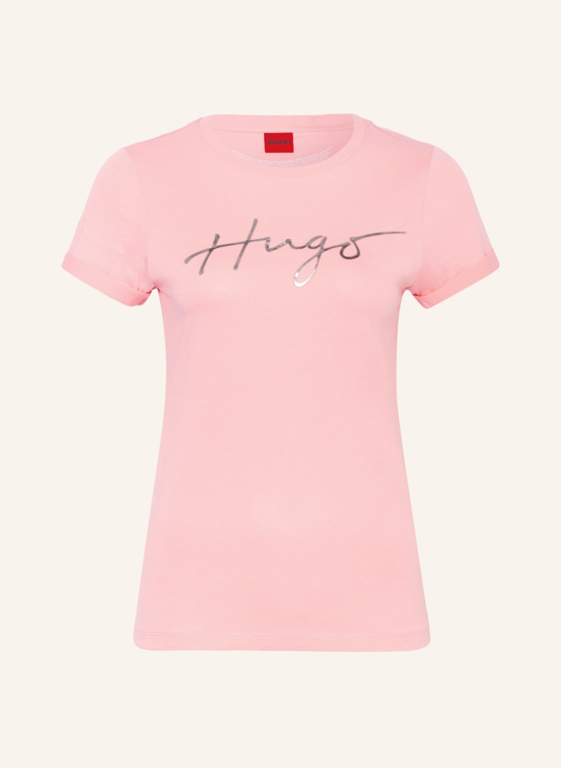Image of Hugo T-Shirt Slim Tee 2 pink