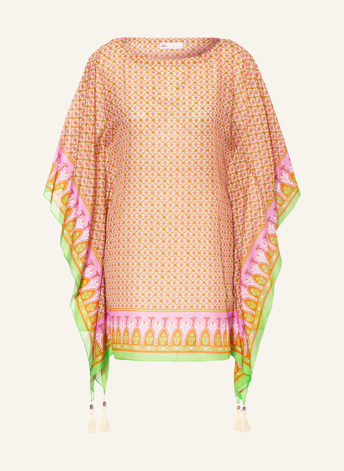 Image of Tory Burch Kaftan Mit Seide pink