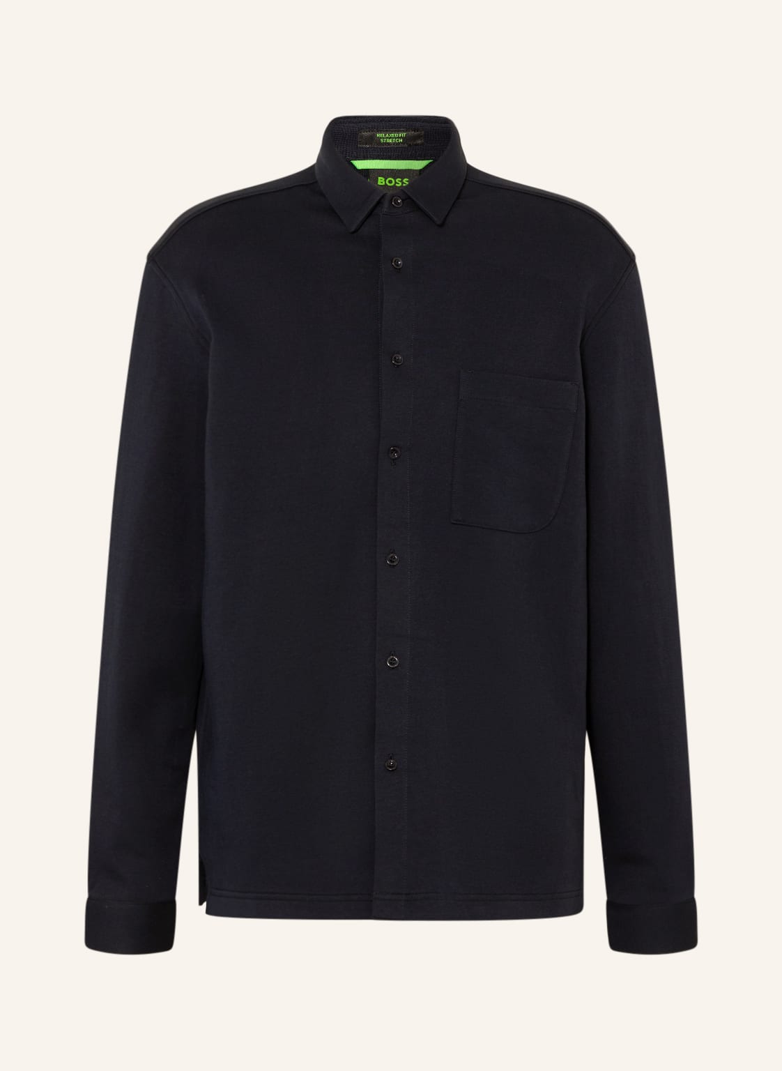 Image of Boss Hemd Bryn Relaxed Fit blau