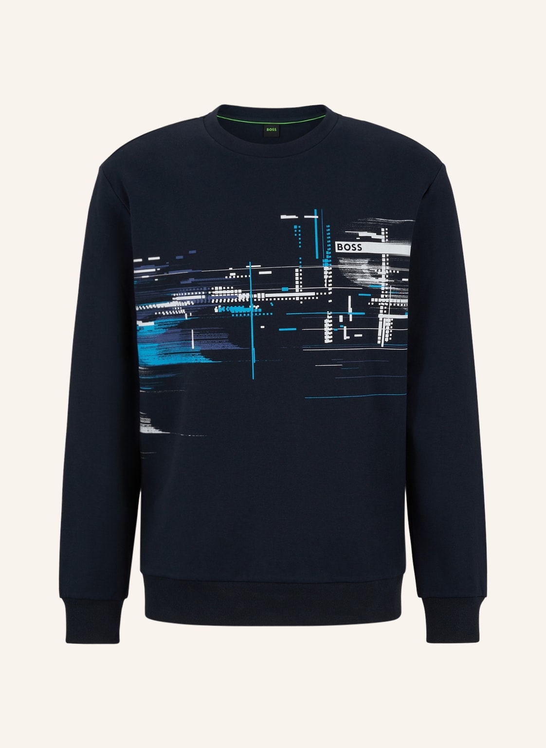 Image of Boss Sweatshirt Salbonic blau