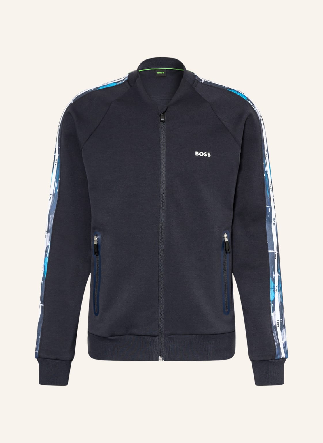Image of Boss Sweatjacke Skarley blau