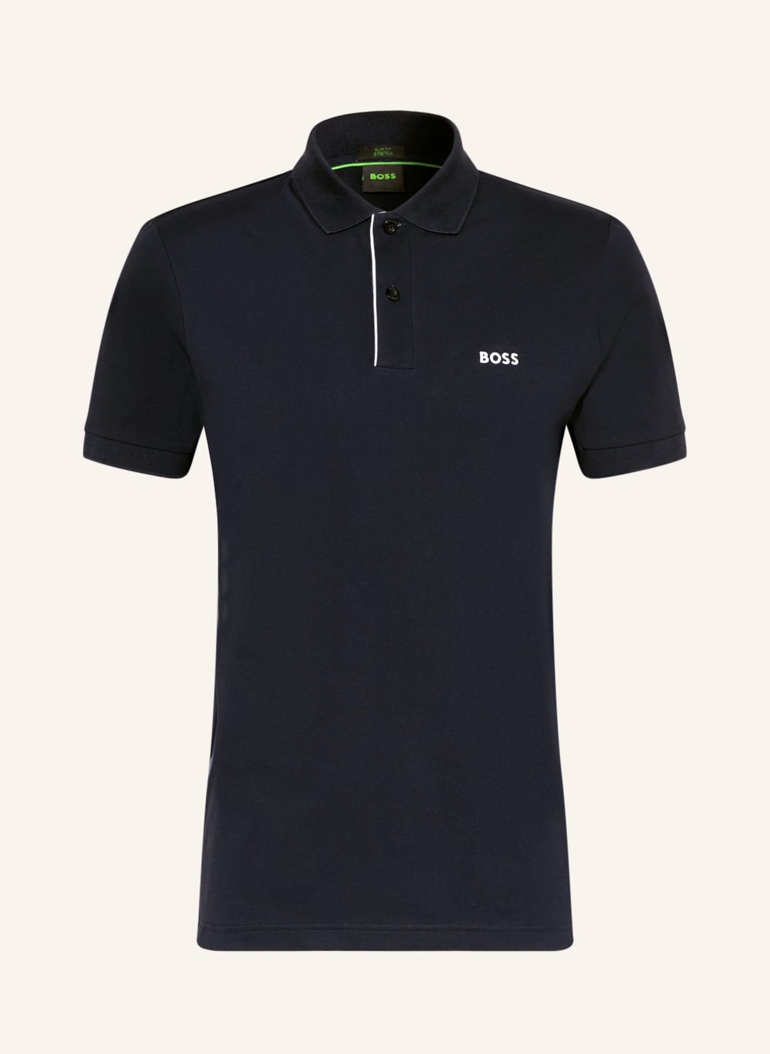 Image of Boss Funktions-Poloshirt Paule Slim Fit blau