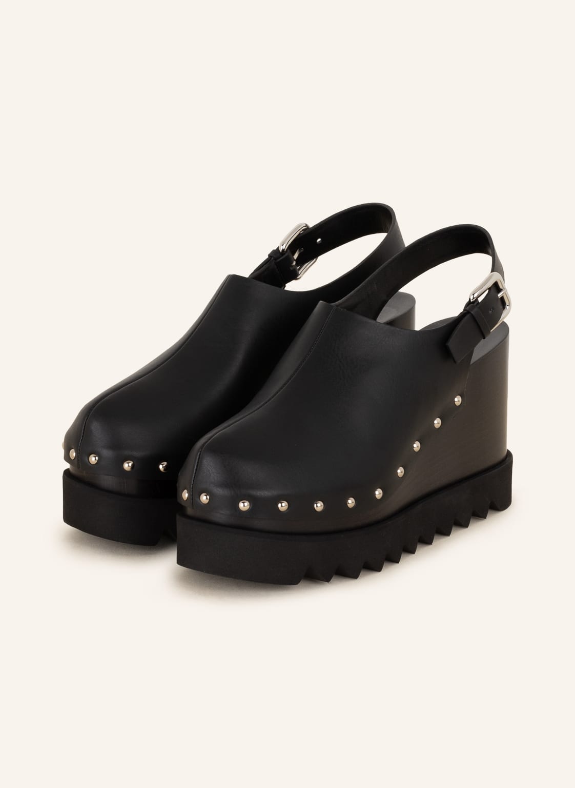 Image of Stella Mccartney Plateau-Clogs Elypse schwarz