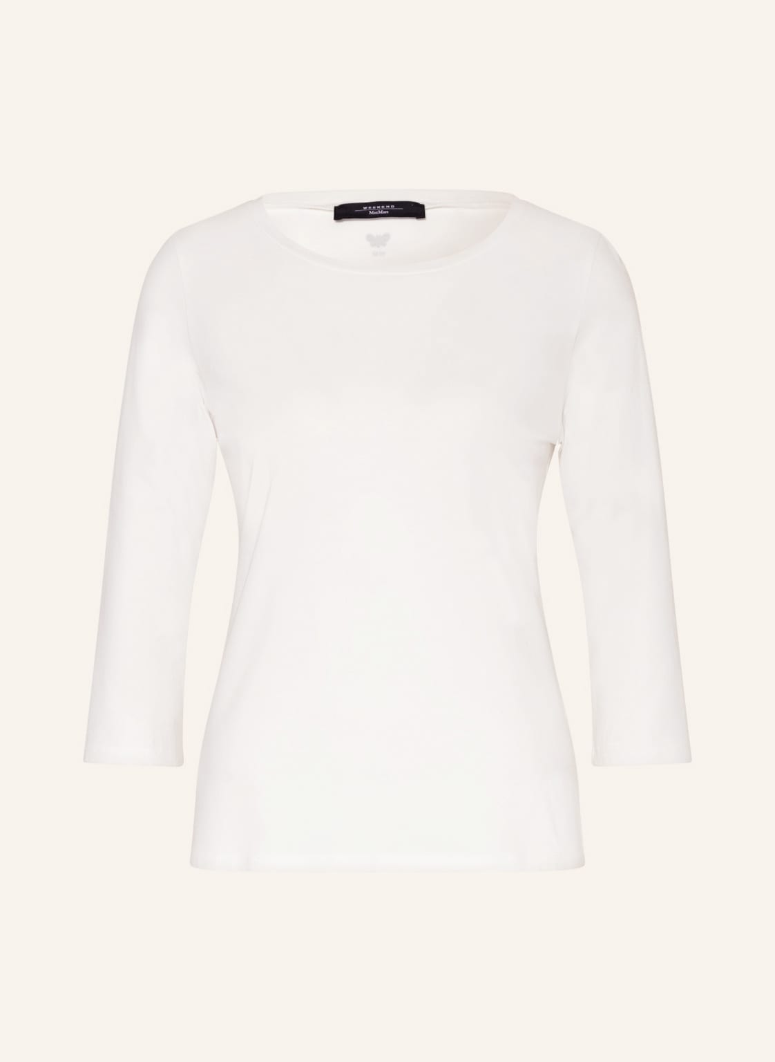 Image of Weekend Maxmara Shirt Multia Mit 3/4-Arm weiss