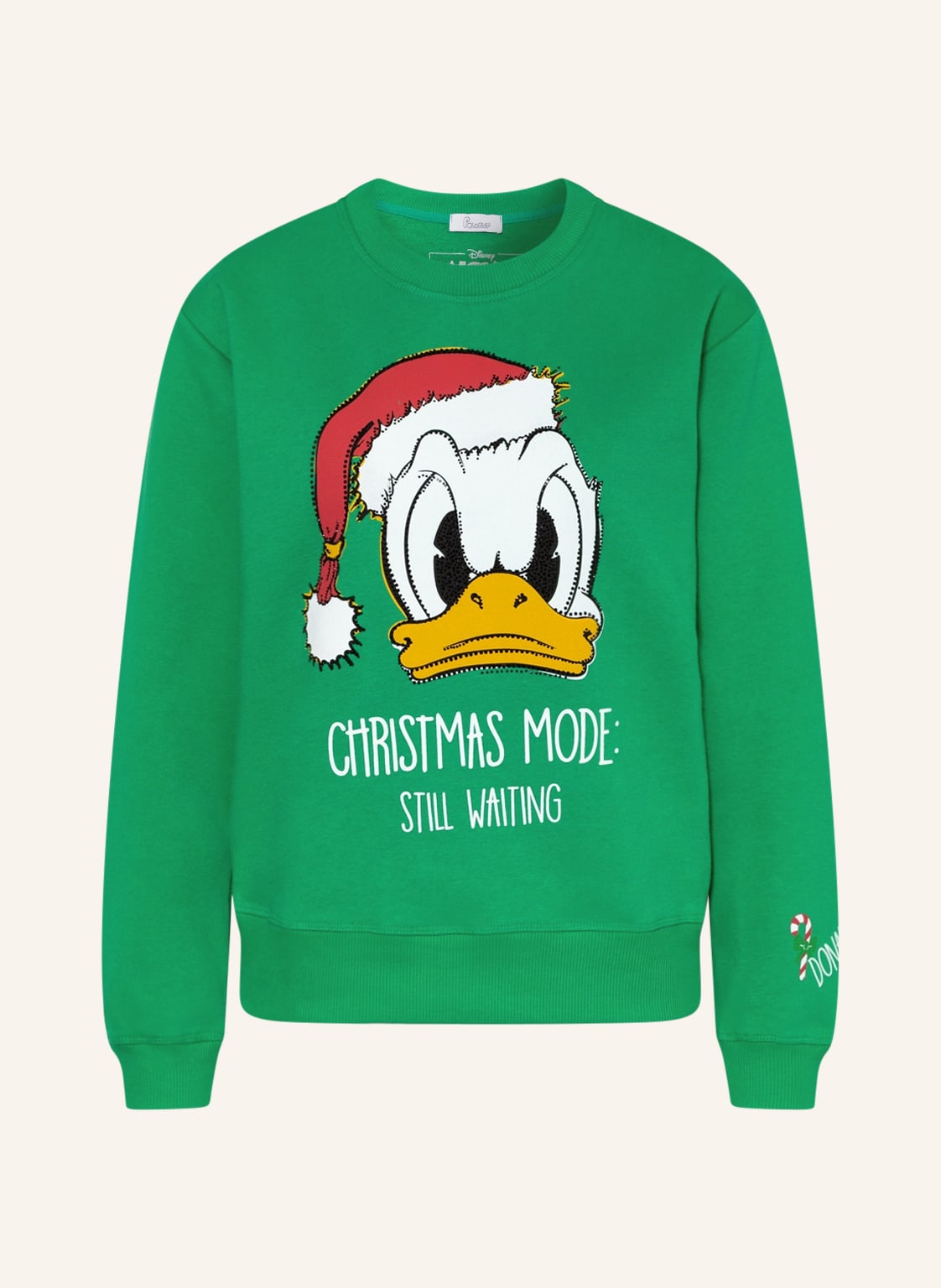 Image of Princess Goes Hollywood Sweatshirt Mit Schmucksteinen gruen