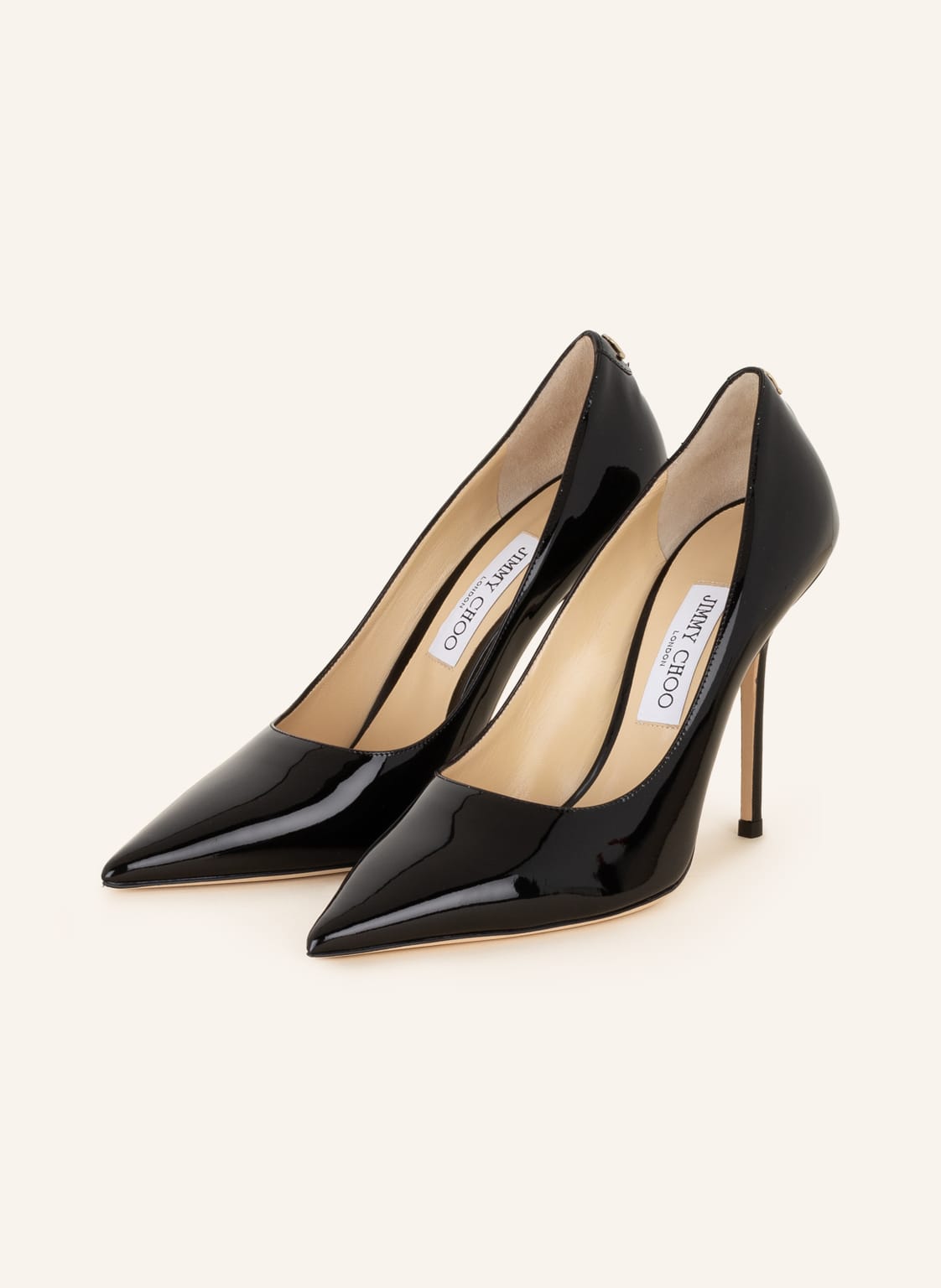Image of Jimmy Choo Lack-Pumps Love 100 schwarz