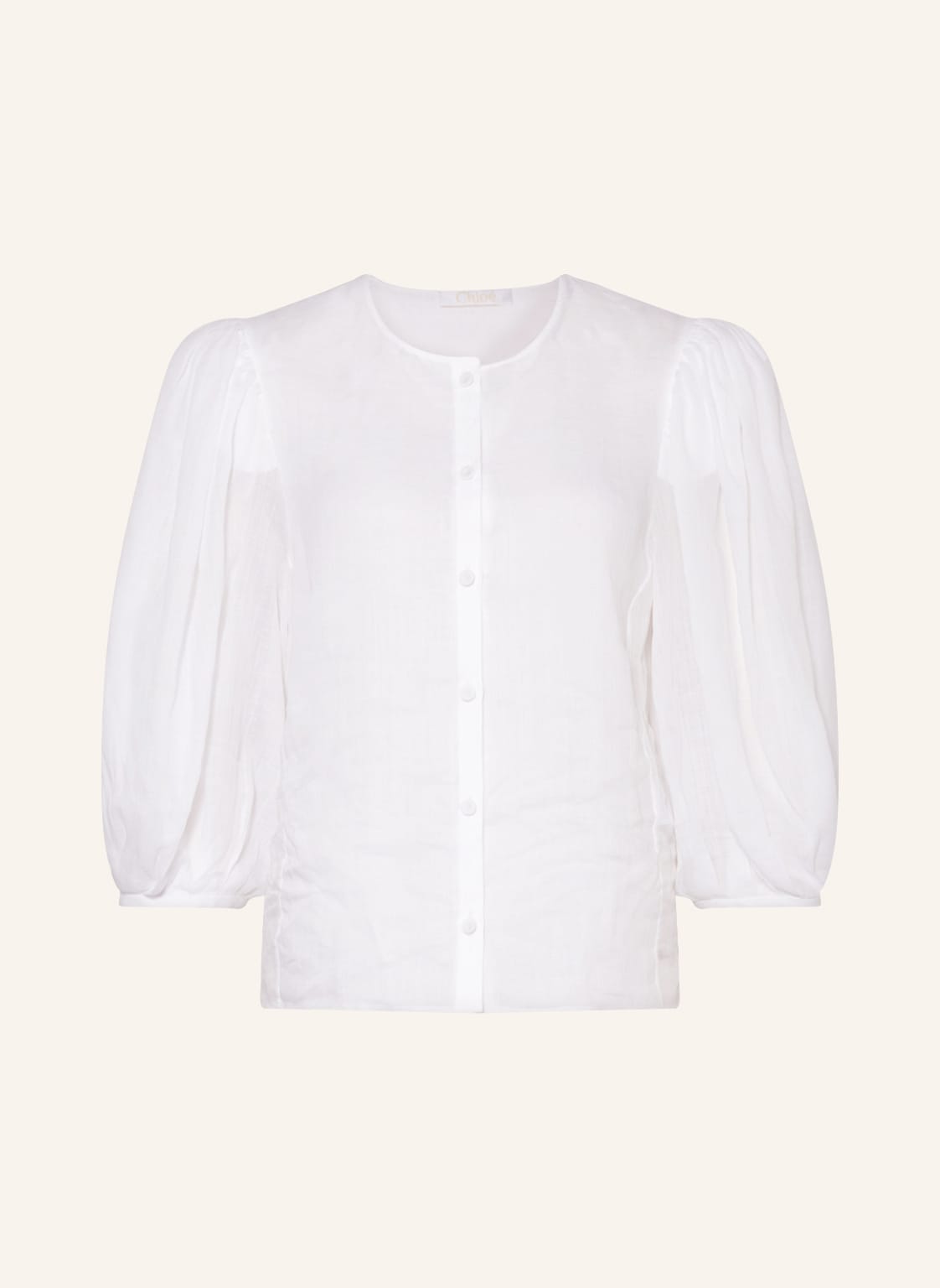 Image of Chloé Bluse Mit 3/4-Arm weiss