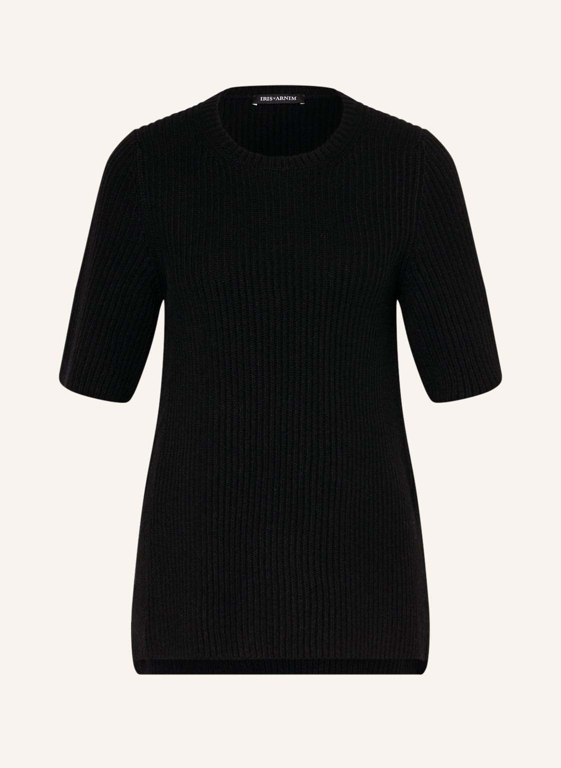 Image of Iris Von Arnim Strickshirt Becca Aus Cashmere schwarz