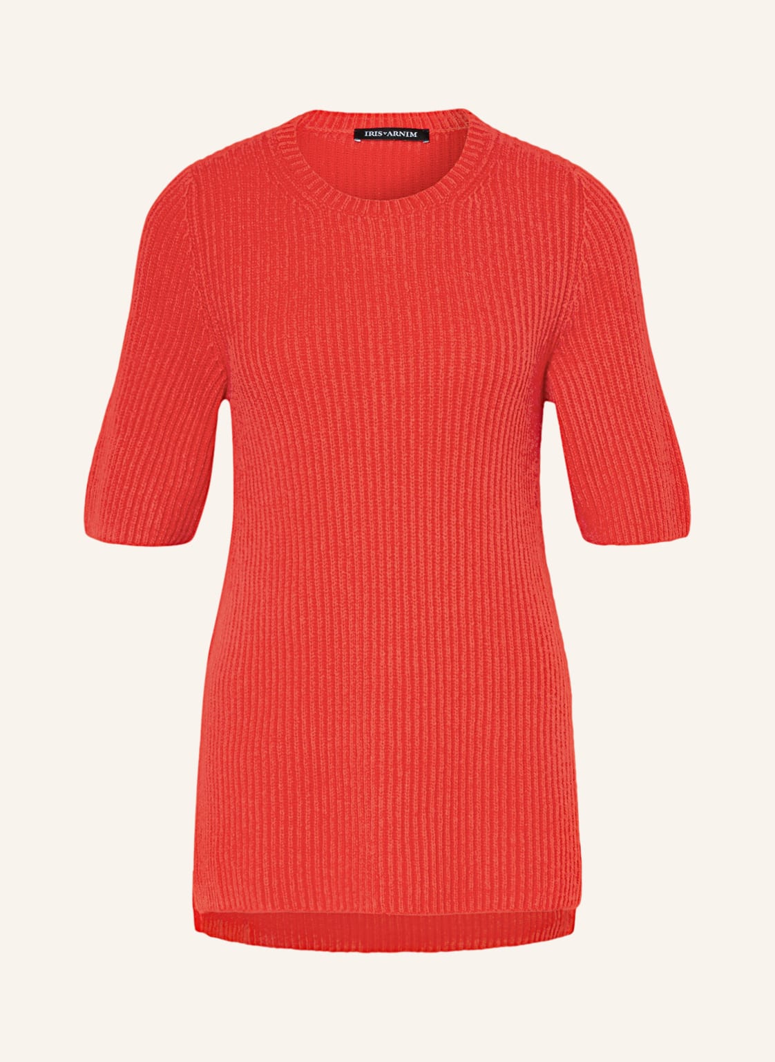 Image of Iris Von Arnim Strickshirt Becca Aus Cashmere rot