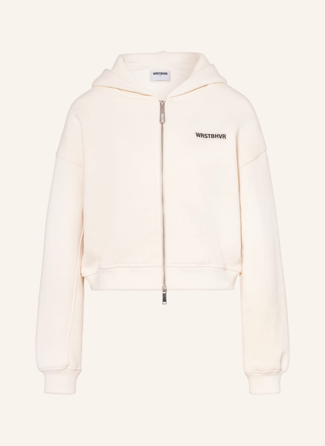 Image of Wrstbhvr Sweatjacke Rooni beige