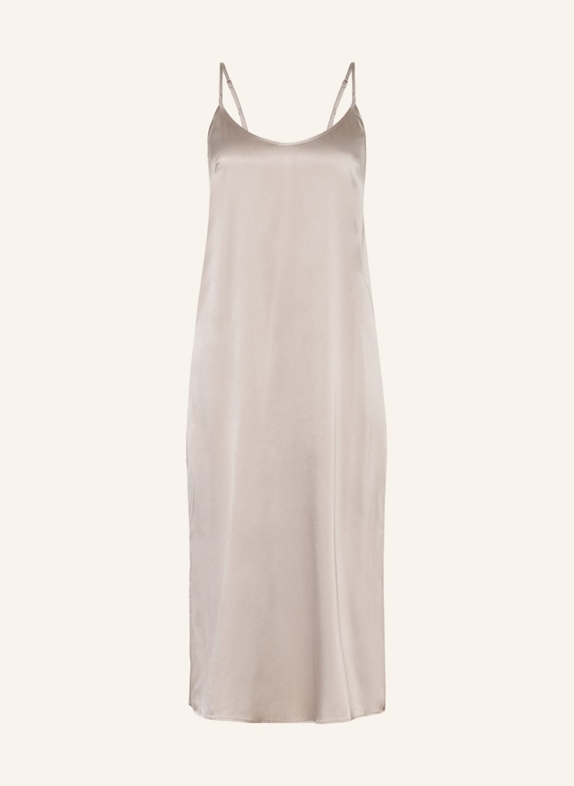 Image of Darling Harbour Negligé Aus Seide beige