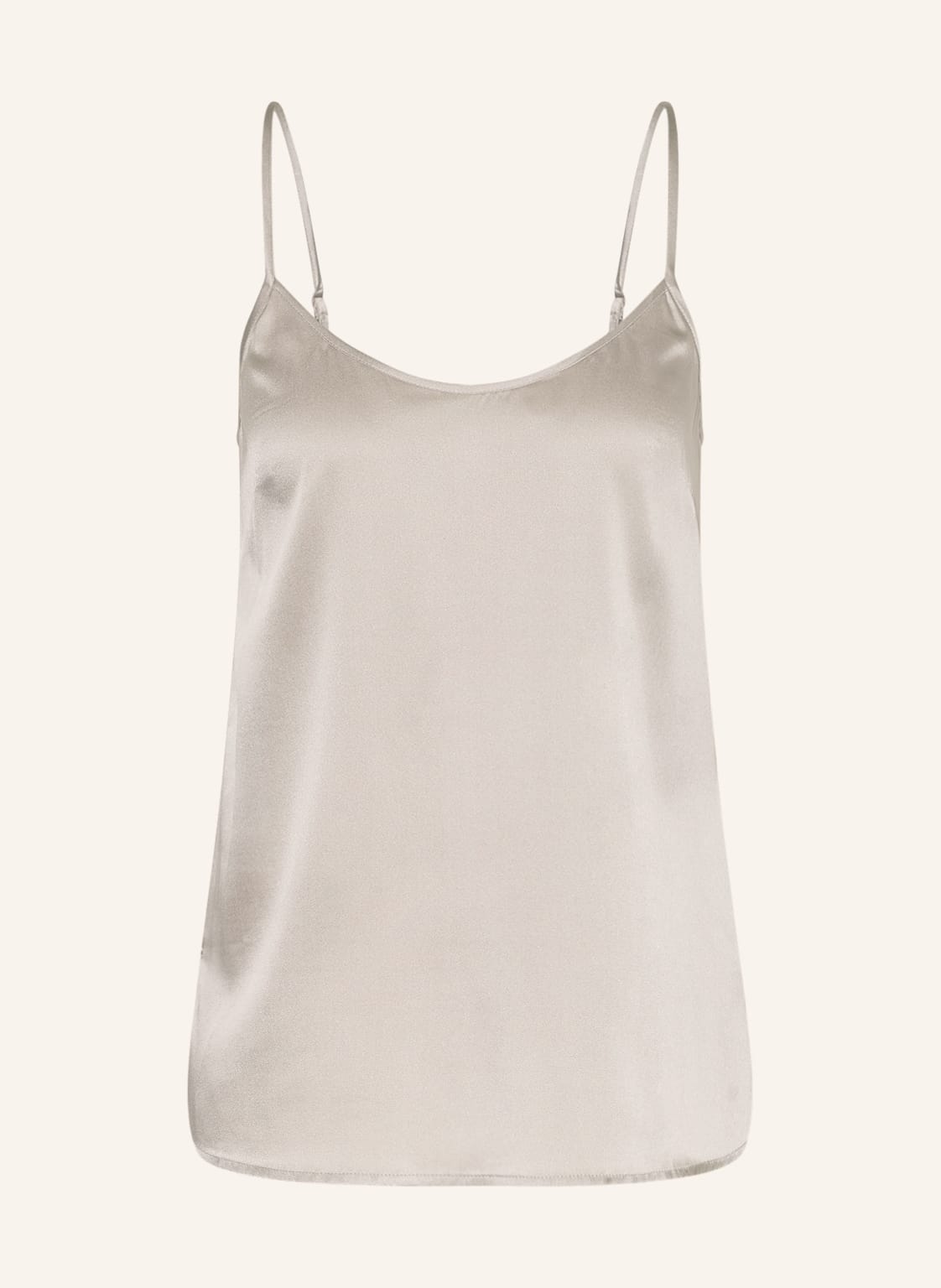 Image of Darling Harbour Schlaftop Aus Seide beige