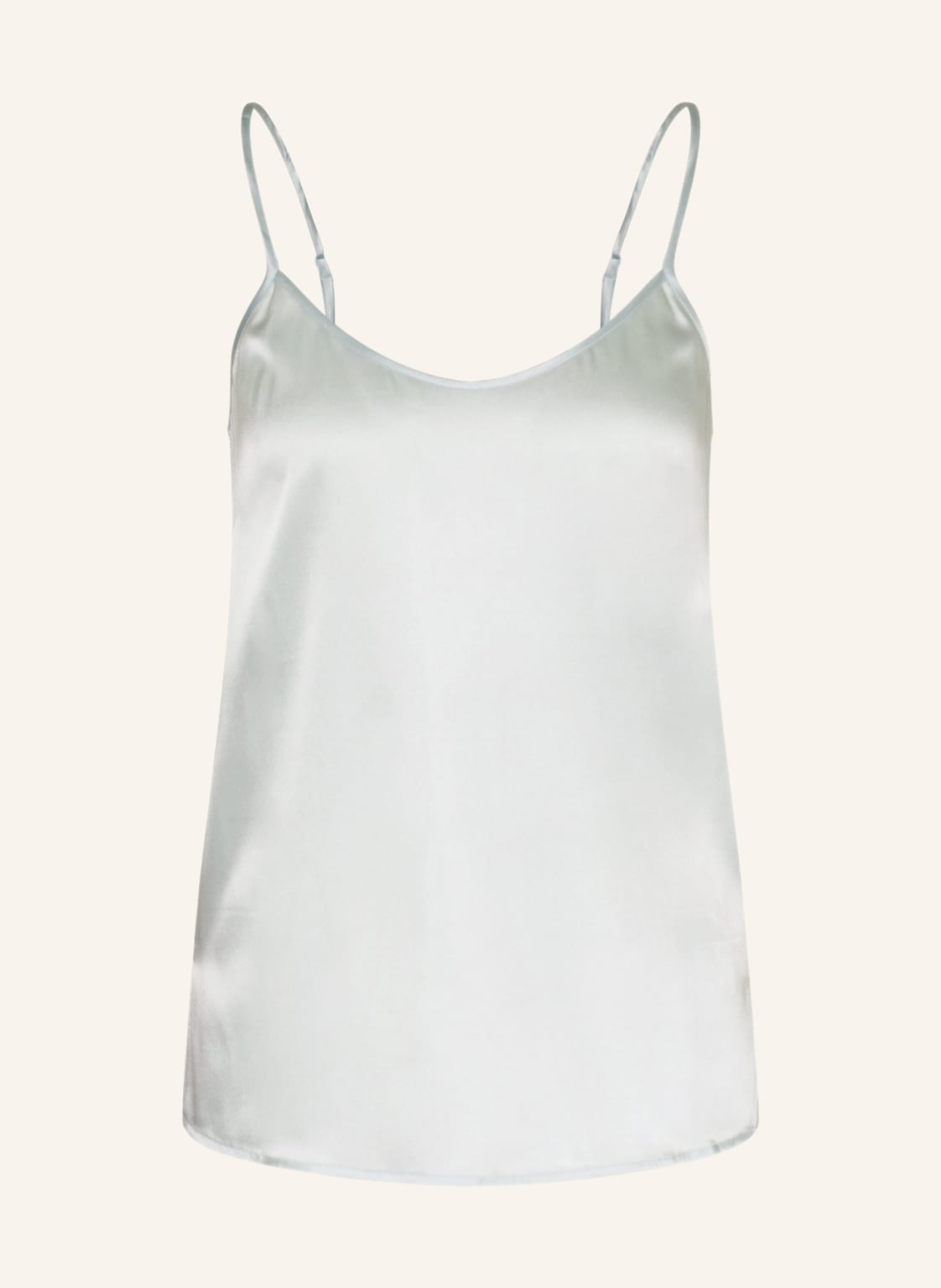 Image of Darling Harbour Schlaftop Aus Seide gruen