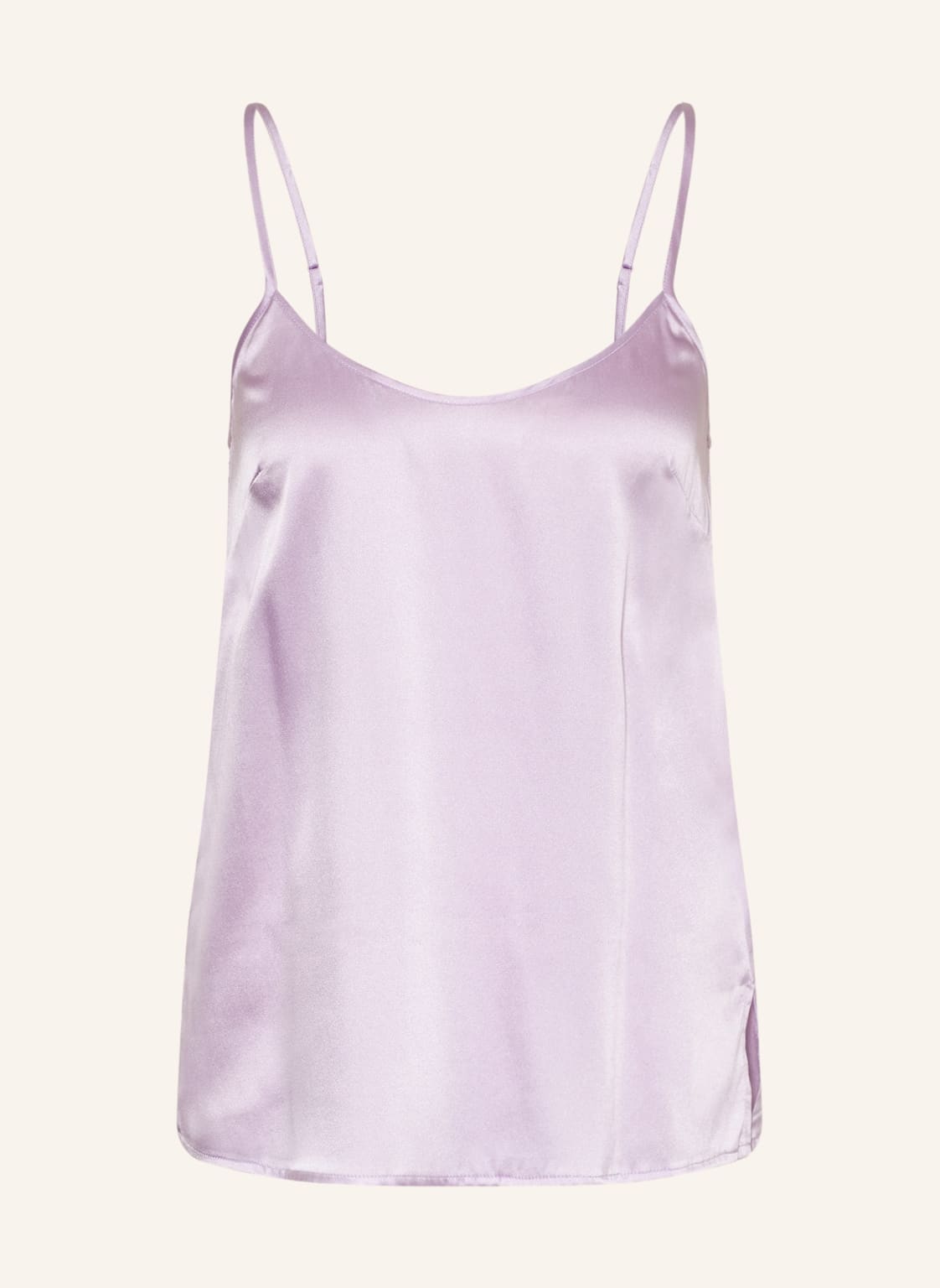 Image of Darling Harbour Schlaftop Aus Seide violett