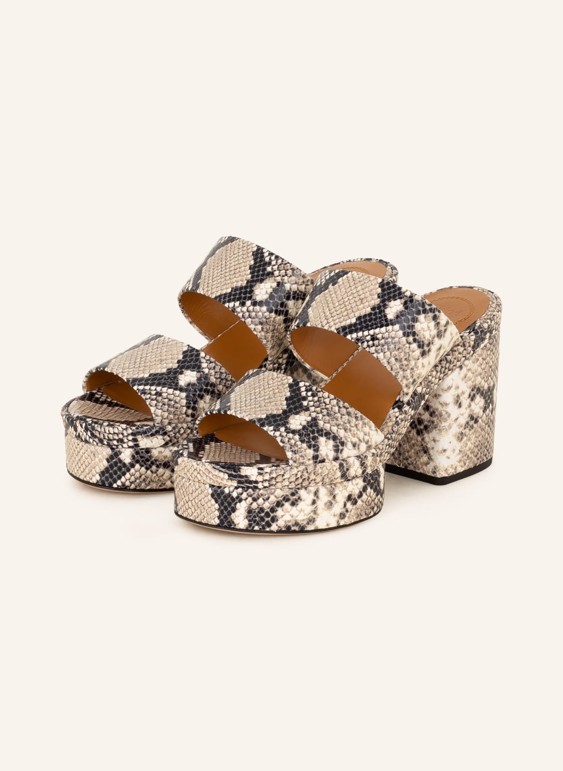 Image of Chloé Mules Odina grau