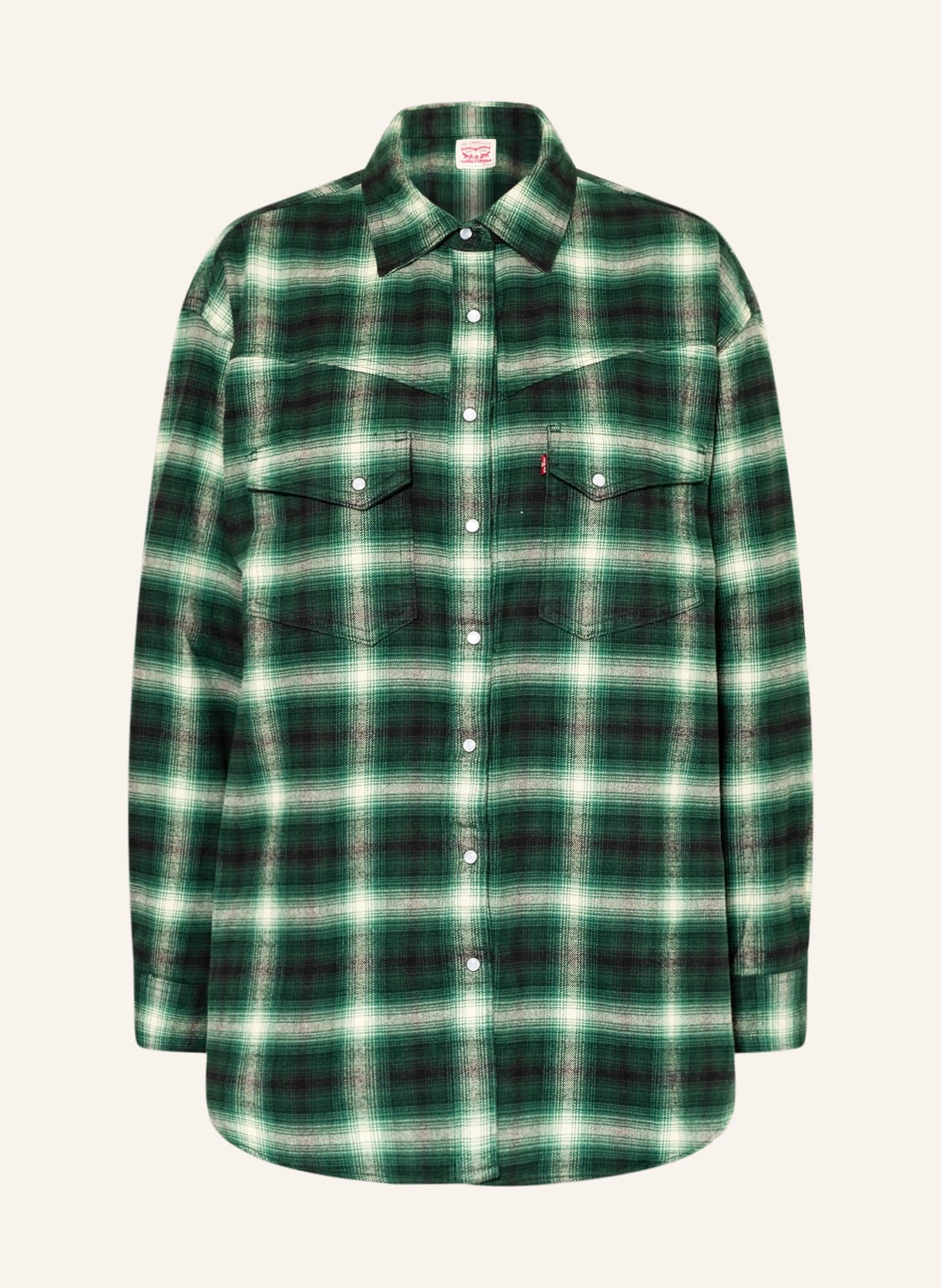 Image of Levi's® Overshirt gruen