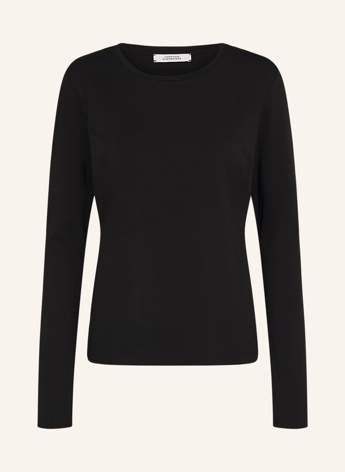 Image of Dorothee Schumacher Longsleeve All Time Favorites schwarz