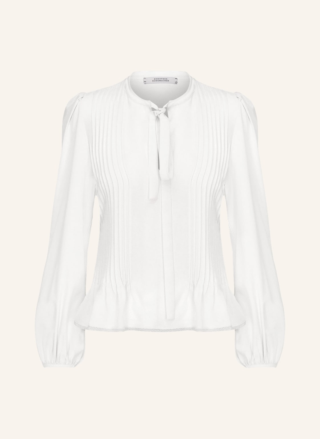 Image of Dorothee Schumacher Bluse Im Materialmix weiss