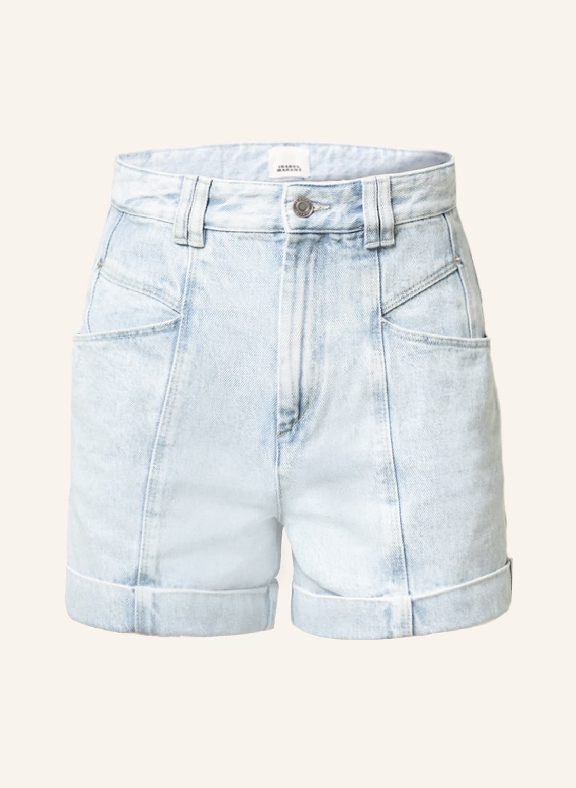 Image of Isabel Marant Jeansshorts Vetanio blau
