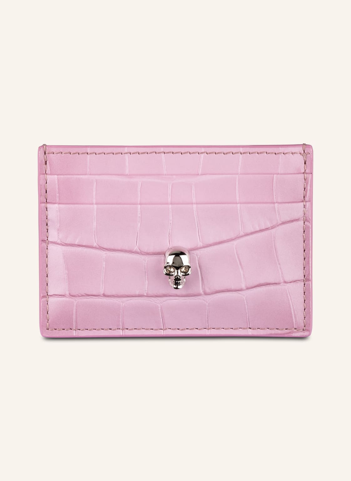 Image of Alexander Mcqueen Kartenetui rosa