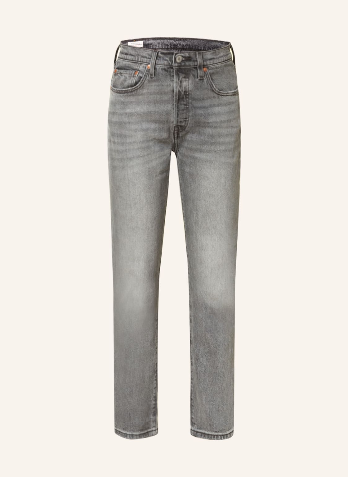 Image of Levi's® Straight Jeans 501 grau