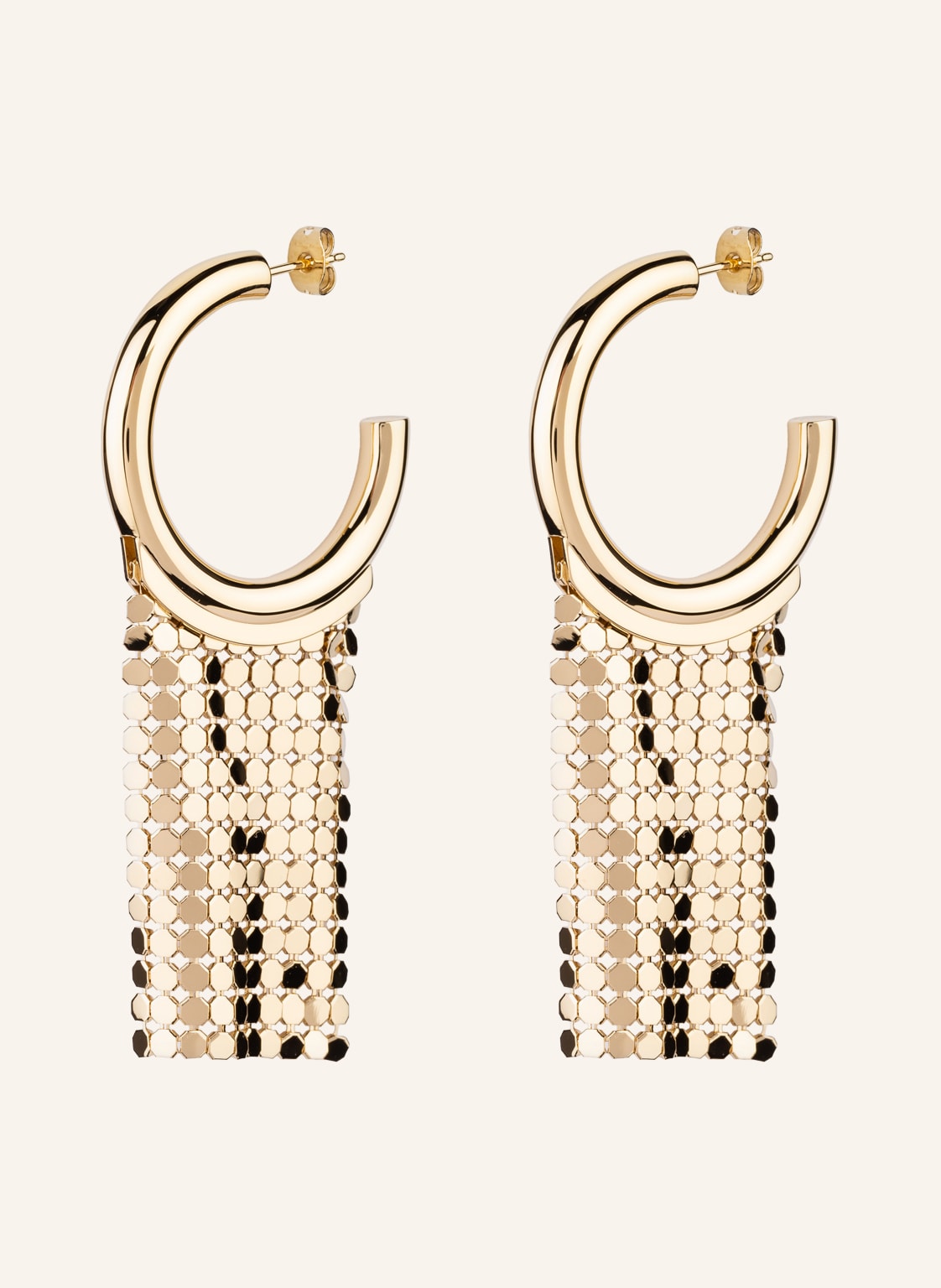 Image of Paco Rabanne Ohrringe Pixel gold