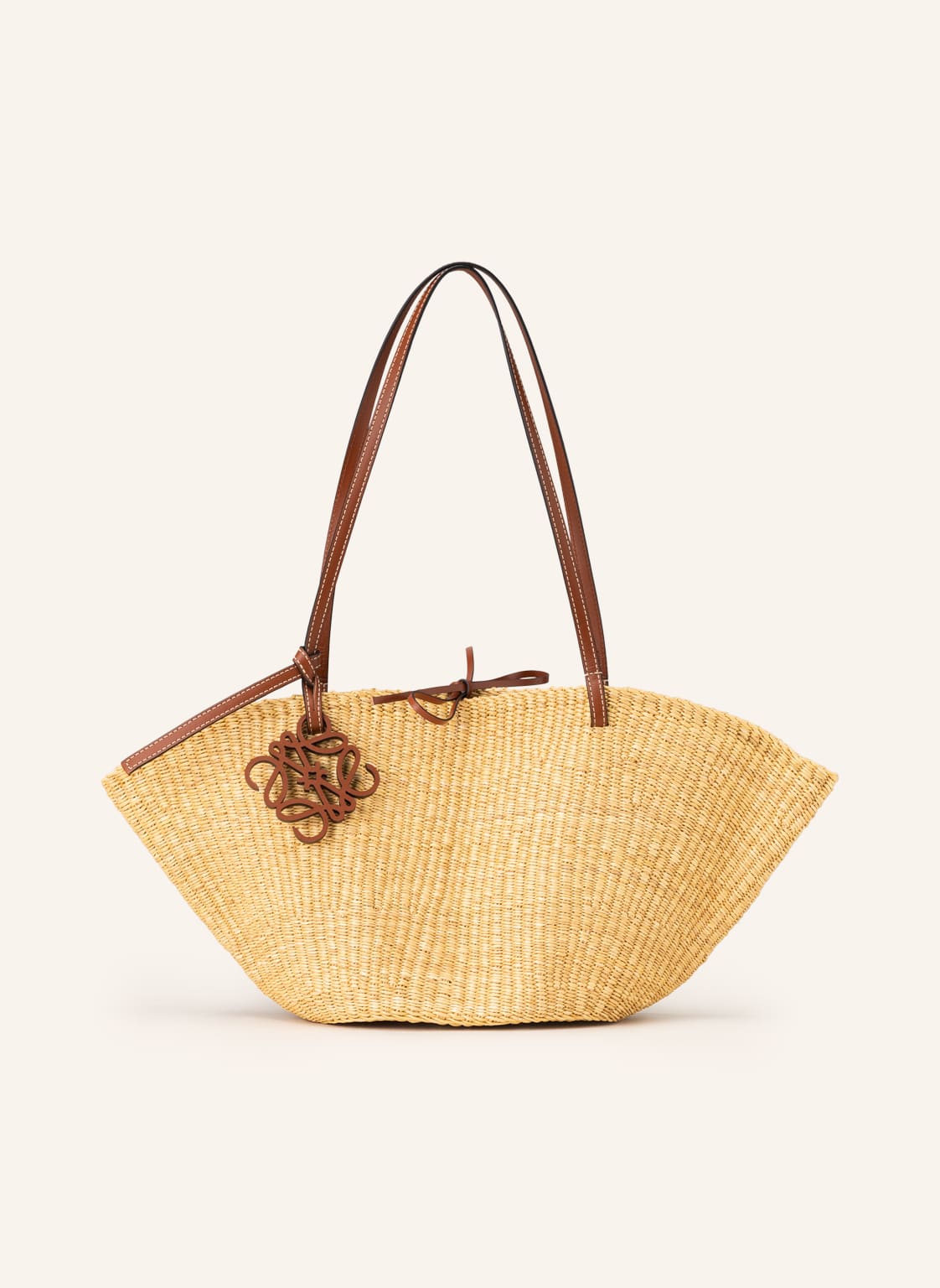 Image of Loewe Shopper Shell Small beige