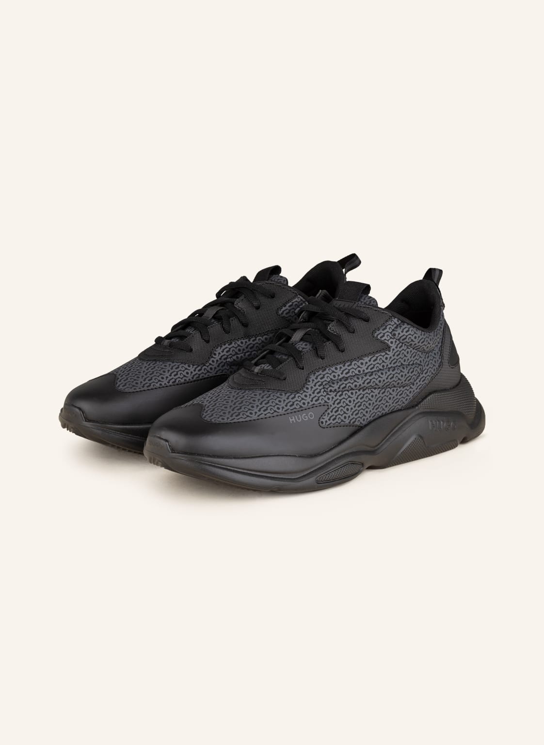 Image of Hugo Sneaker Leon schwarz