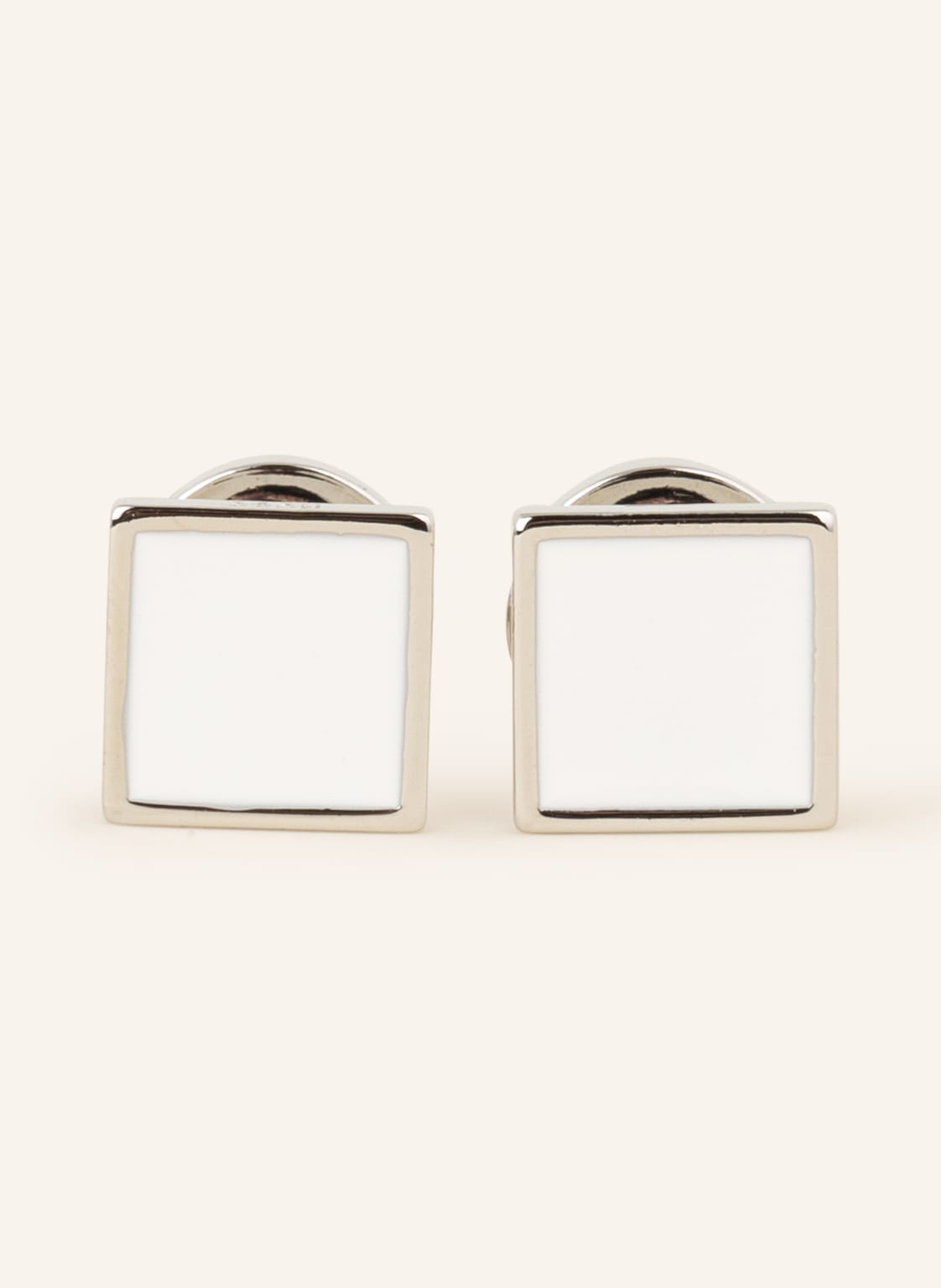 Image of Hugo Manschettenknöpfe Totake weiss