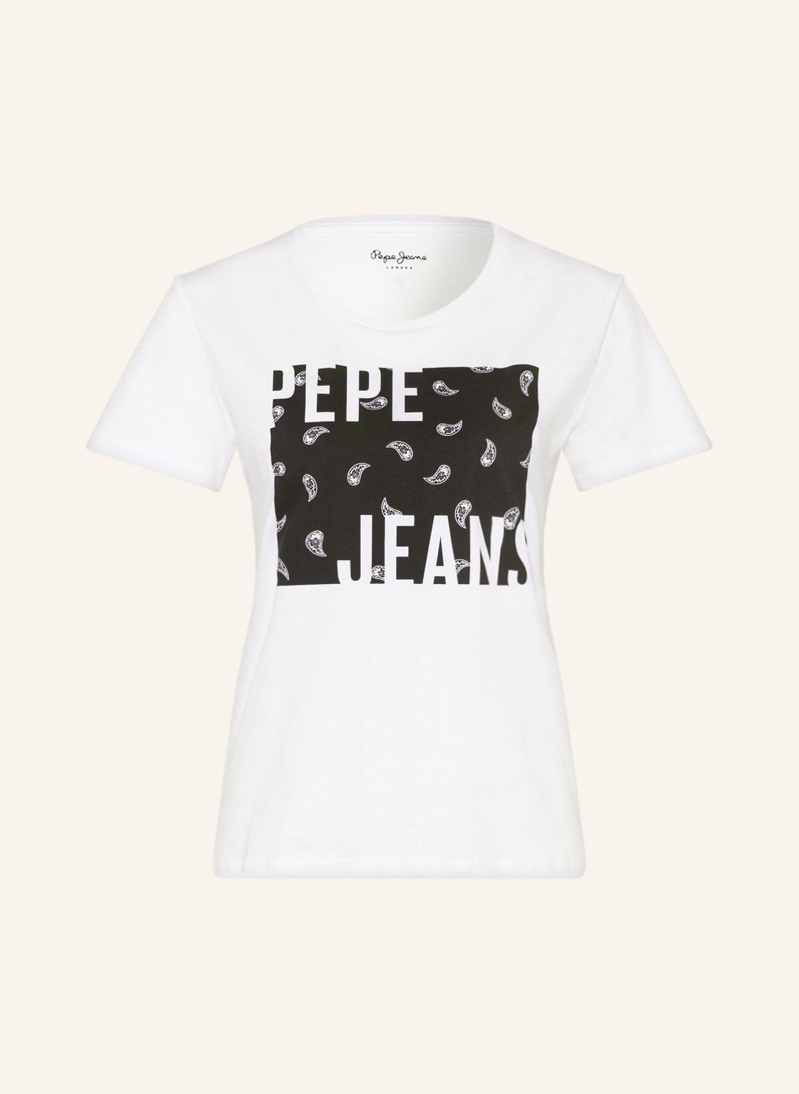 Image of Pepe Jeans T-Shirt Lucie weiss