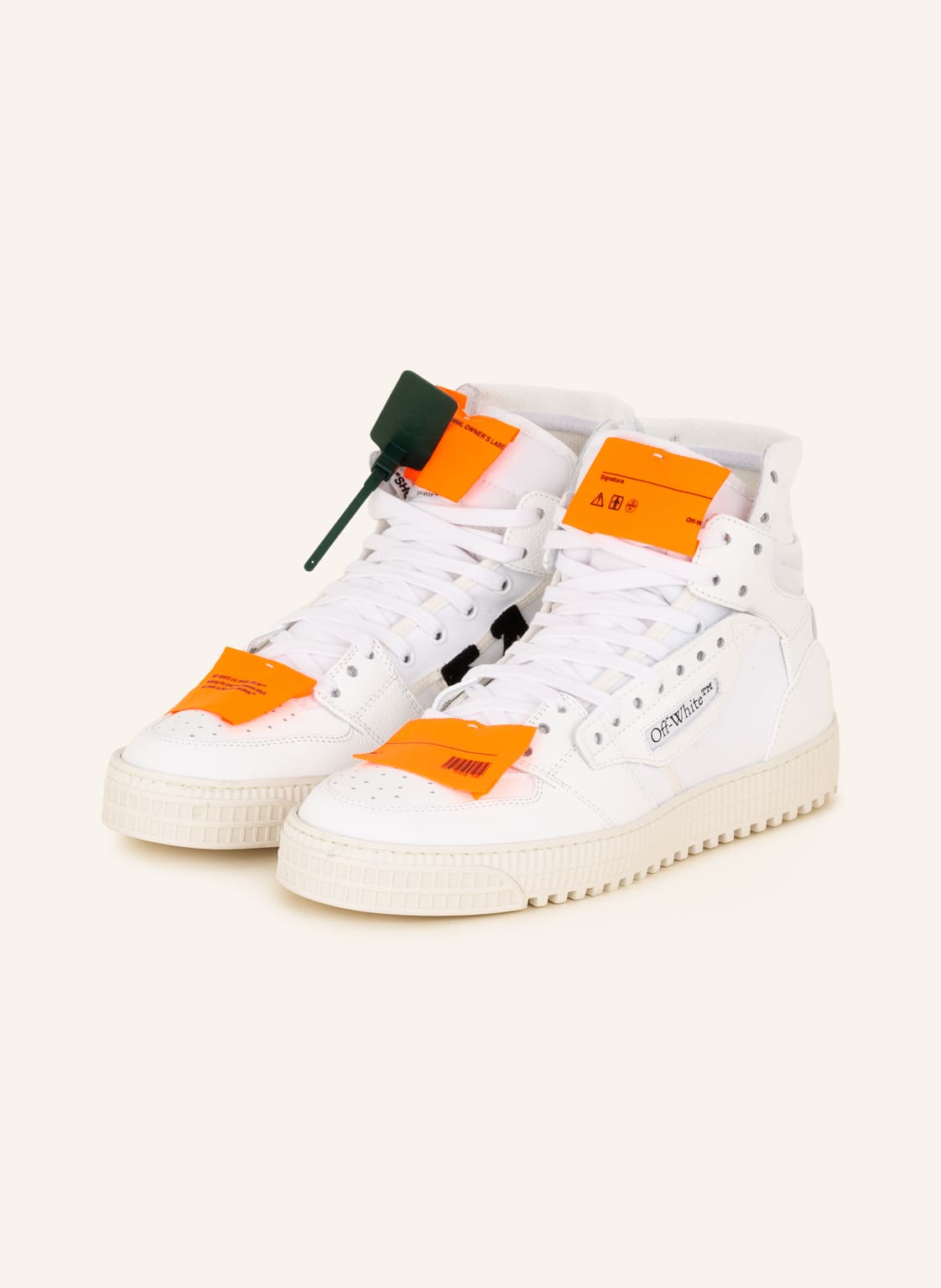 Image of Off-White Hightop-Sneaker weiss