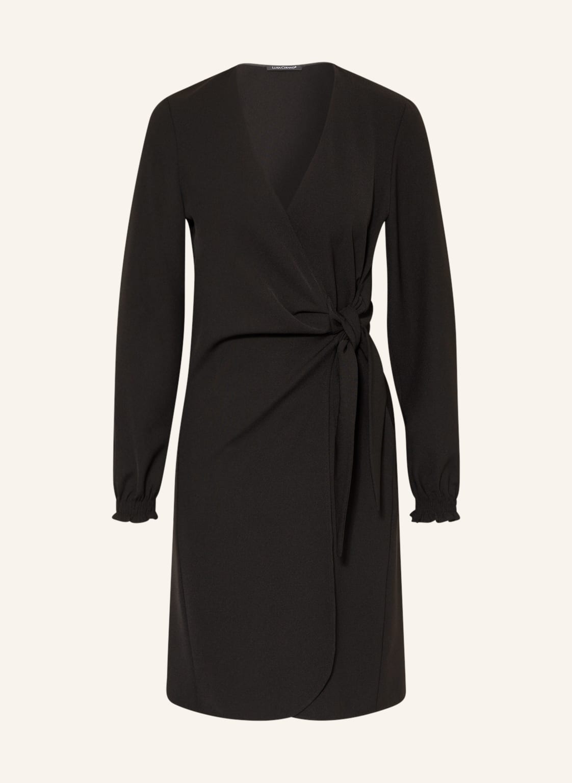 Image of Luisa Cerano Wickelkleid schwarz