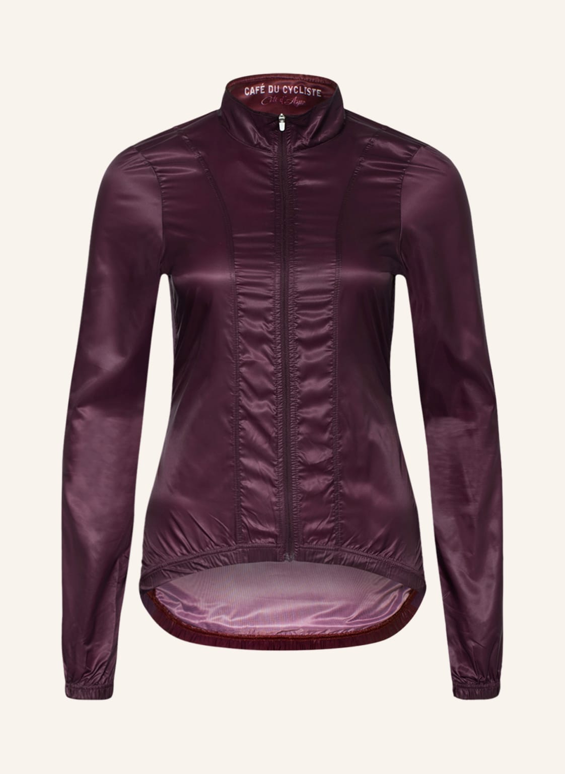 Image of Café Du Cycliste Radjacke Petra Mit Mesh rot