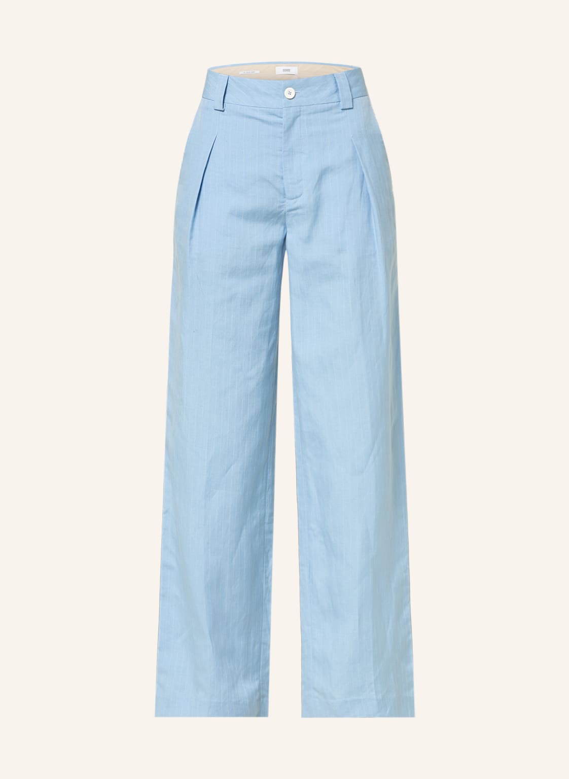 Image of Closed Marlenehose Brooks blau