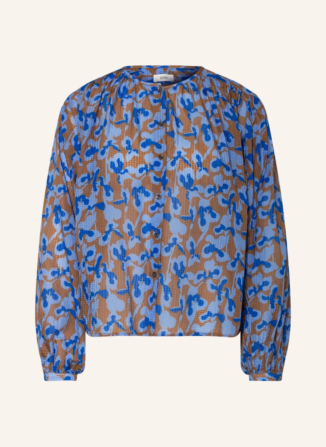 Image of Closed Bluse braun