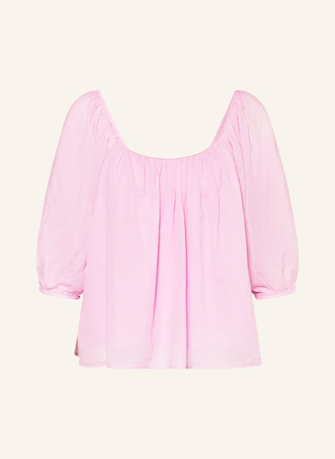 Image of Closed Blusenshirt Mit 3/4-Arm rosa